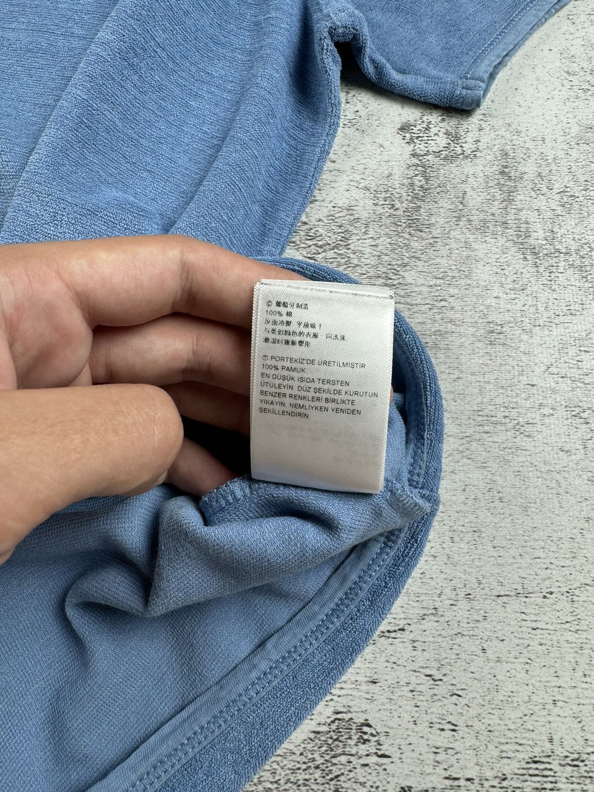 Orlebar Brown Orlebar Brown Linen Pullover Velour Basic T-Shirt Tee Size US L / EU 52-54 / 3 - 9 Thumbnail