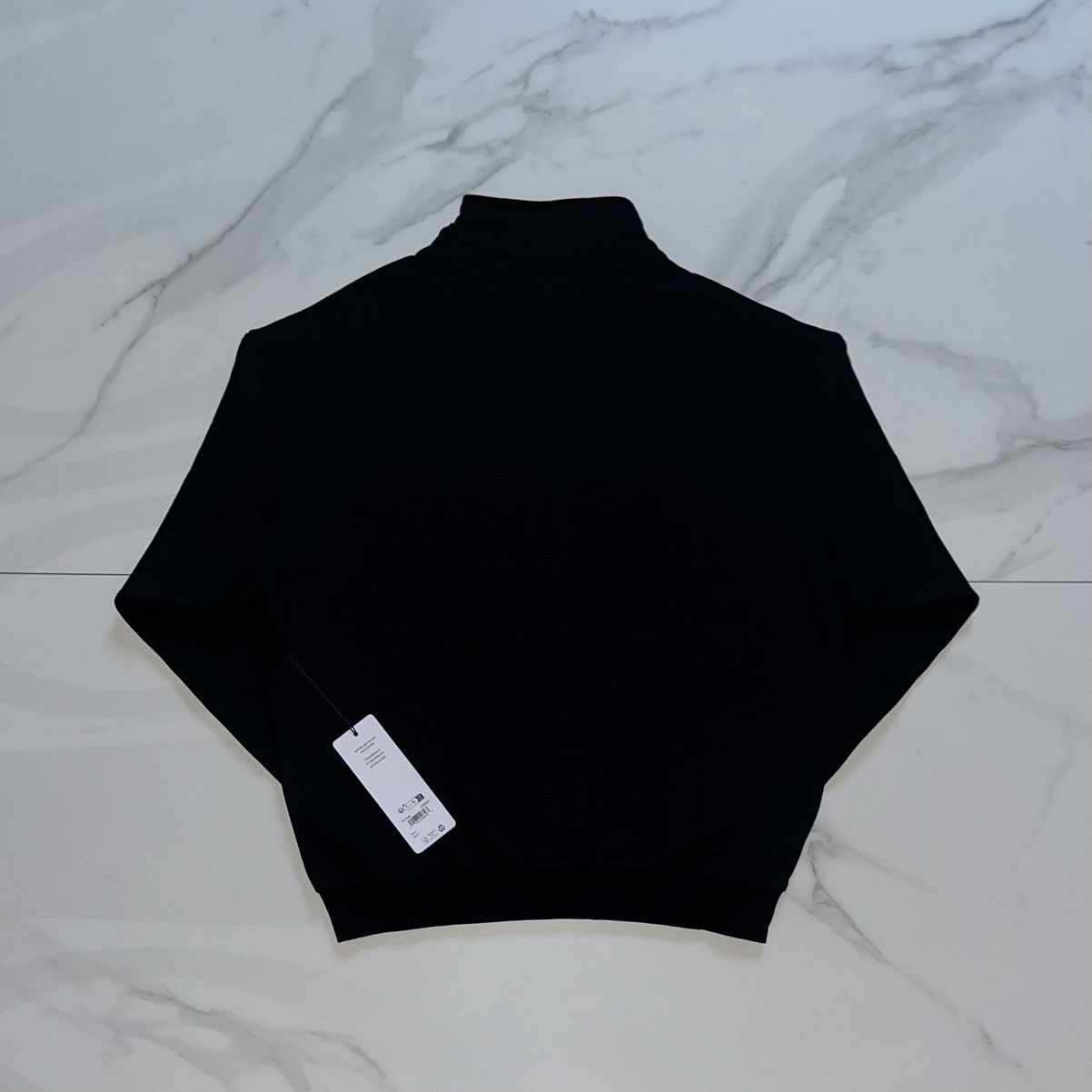 Alo Alo Yoga Accolade 1/4 Zip Pullover Sweatshirt Black Small Size S / US 4 / IT 40 - 2 Thumbnail