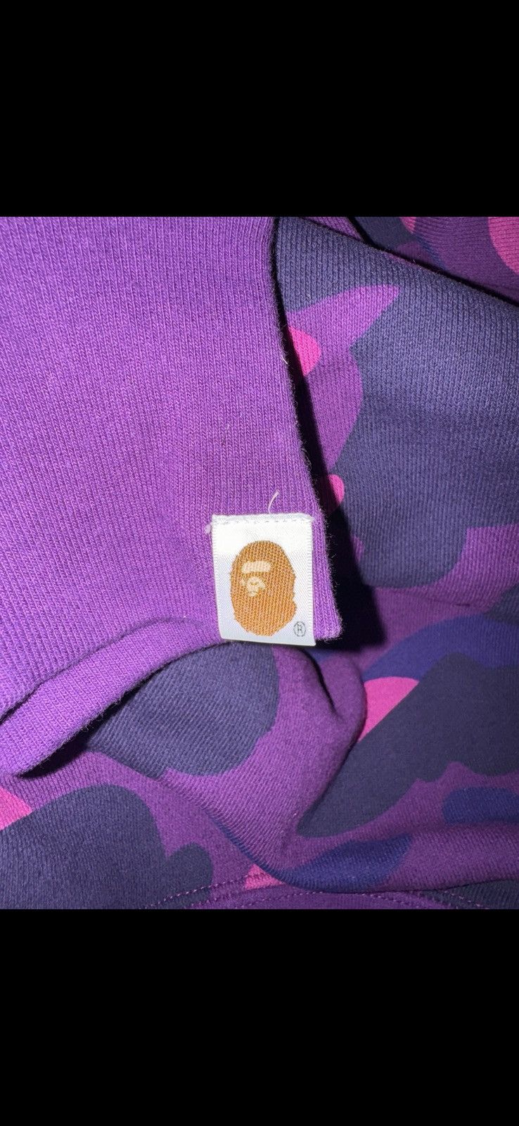 Bape BAPE PONR Full Zip Hoodie Purple Men’s XL Camo (NWT) Size US XL / EU 56 / 4 - 3 Thumbnail