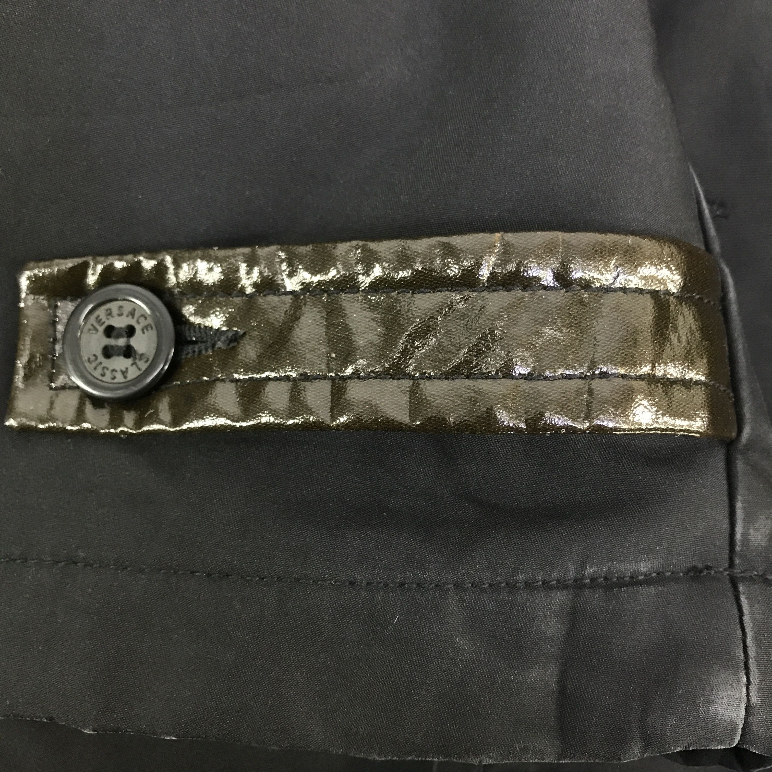 Versace versace classic Button up coats Jacket K121B4 Size US L / EU 52-54 / 3 - 9 Thumbnail