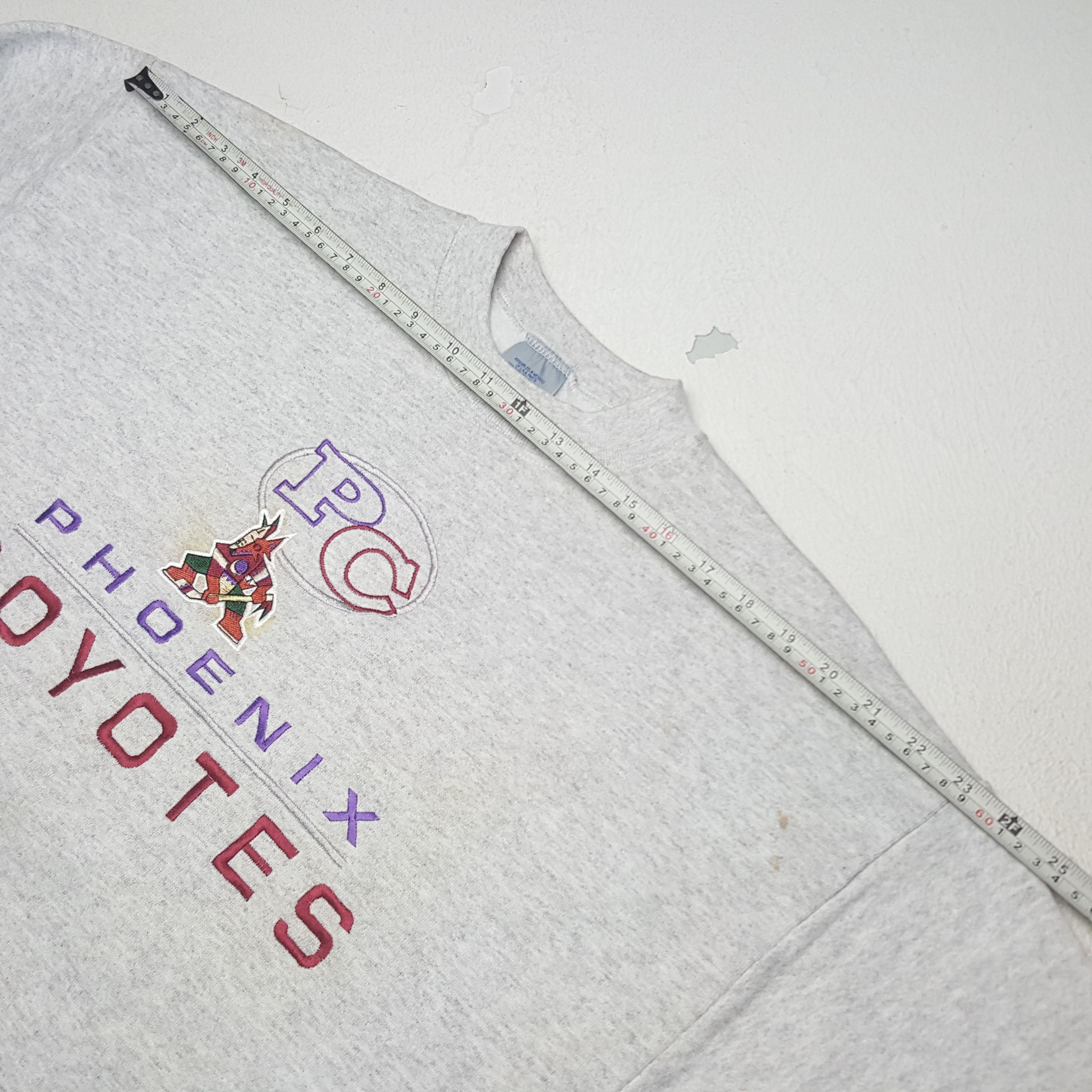 NHL × Vintage Vintage Phoenix Coyotes American Hockey NHL Sweatshirts Size US L / EU 52-54 / 3 - 8 Thumbnail