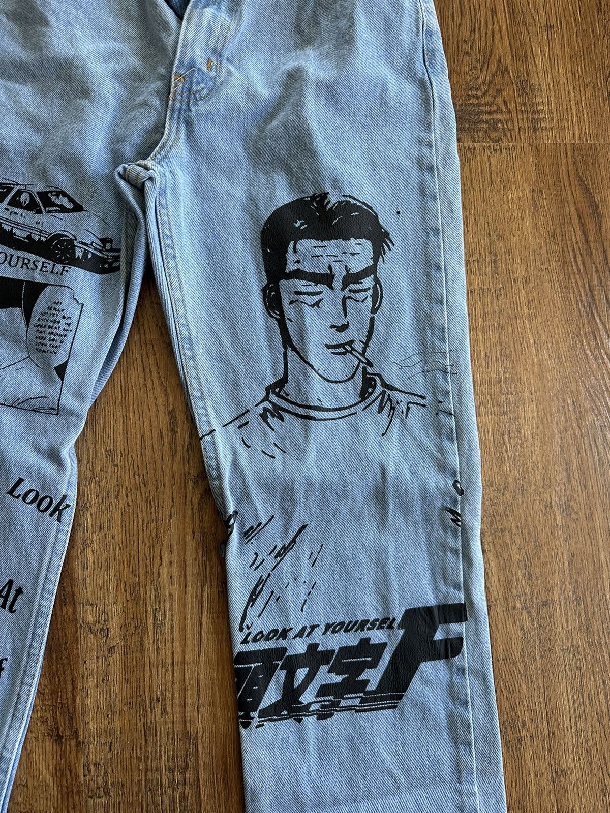 Vintage LOOK AT YOURSELF CUSTOM DENIM Size US 30 / EU 46 - 3 Thumbnail