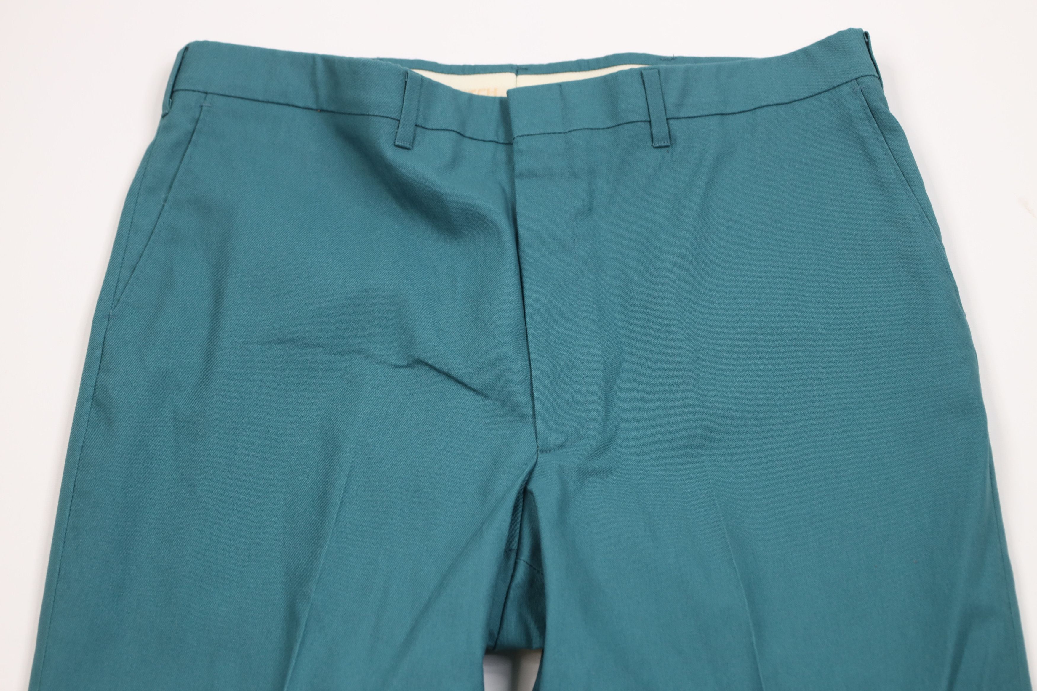 Vintage Vintage 70s Streetwear Knit Flared Wide Leg Chino Pants USA Size US 36 / EU 52 - 2 Thumbnail