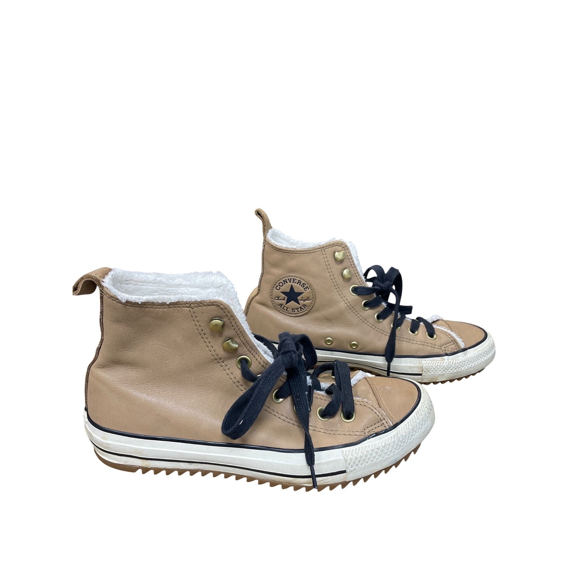 Converse Converese Chuck Taylor unisex M7W9 leather high top lined sn Size US 9 / IT 39 - 5 Thumbnail