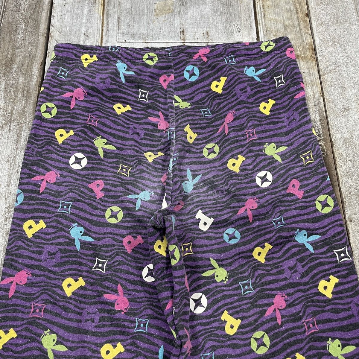 Playboy × Vintage Vintage Playboy Monogram Faded Sweat pant Size US 32 / EU 48 - 7 Thumbnail