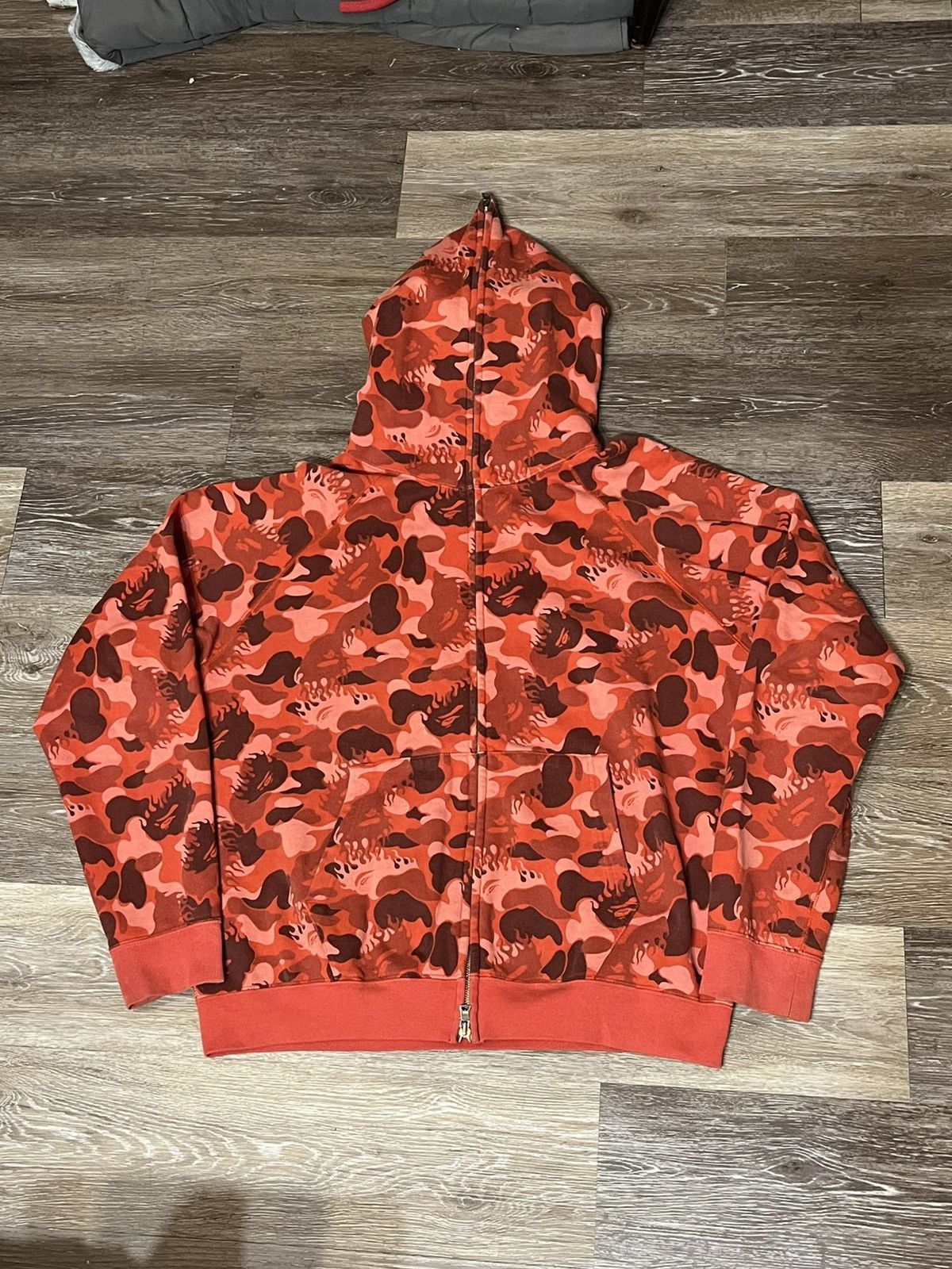 Bape × Nigo BAPE 2000s ABC Fire Camo Zip Up Classic Size US M / EU 48-50 / 2 - 2 Thumbnail