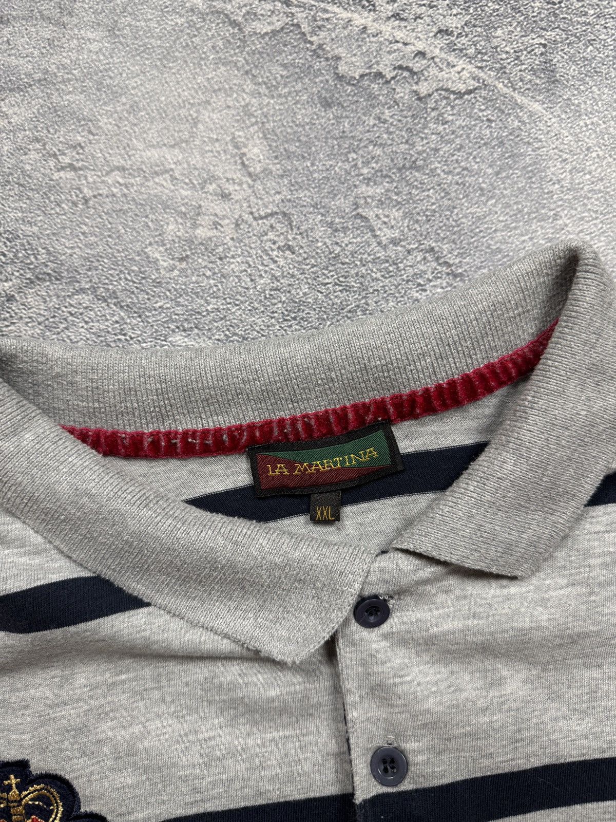 La Martina Vintage La Martina Rugby Polo Center Argentino Size US XXL / EU 58 / 5 - 10 Thumbnail