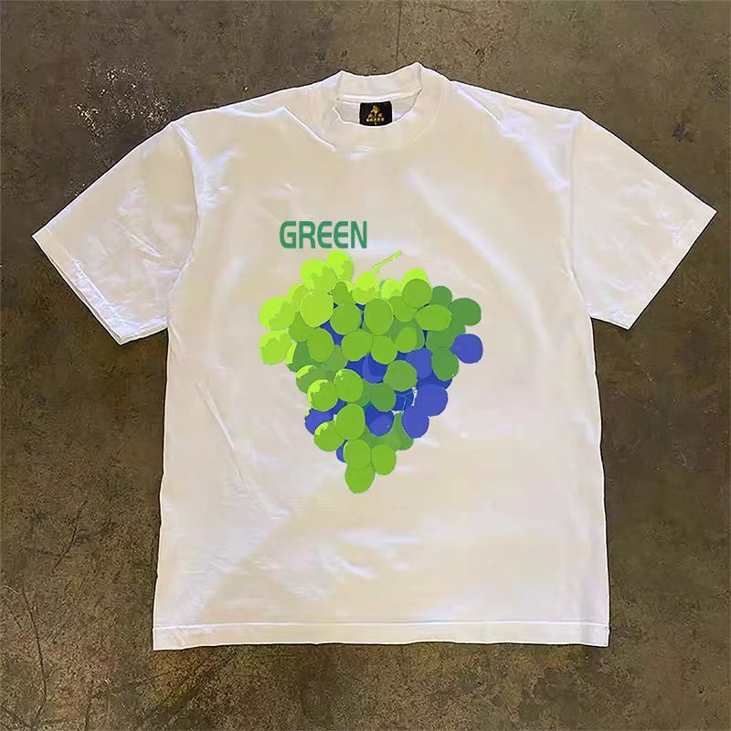 Japanese Brand × Vintage Street washed retro grape print t-shirt Size US M / EU 48-50 / 2 - 1 Thumbnail