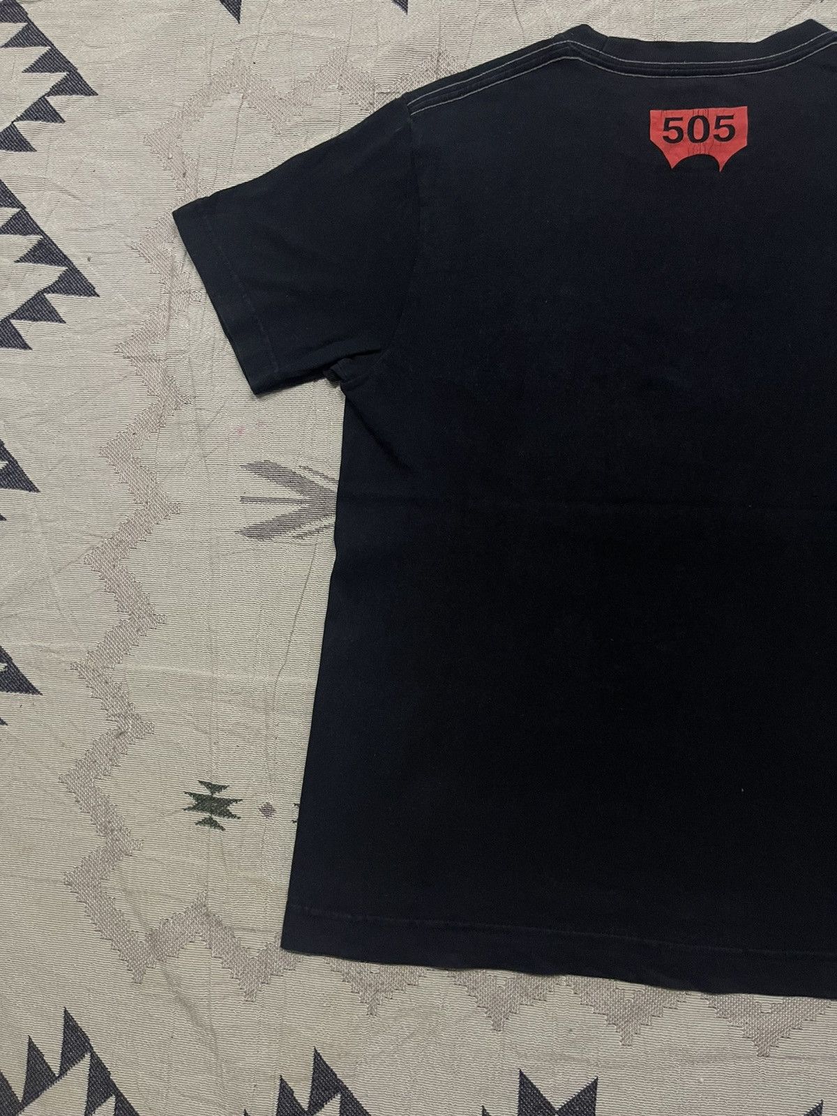 Edwin 2000s EDWIN 505 BIG PRINT FADED TSHIRT Size US M / EU 48-50 / 2 - 12 Thumbnail