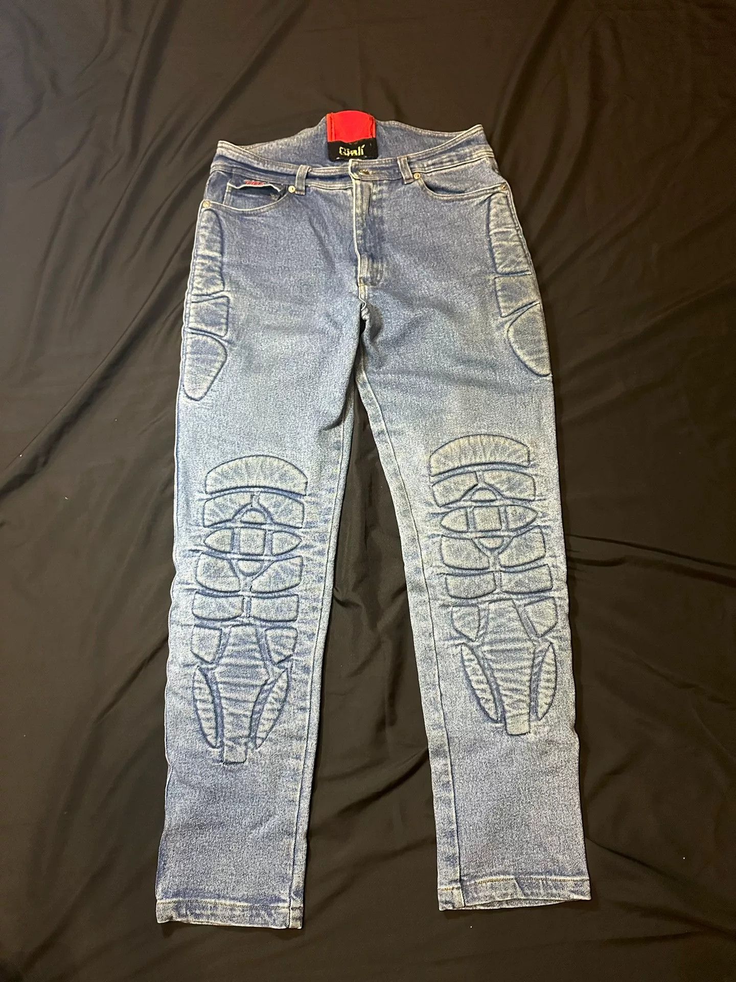 Vintage Vintage Giali Motorcycle Jeans Size US 32 / EU 48 - 1 Thumbnail