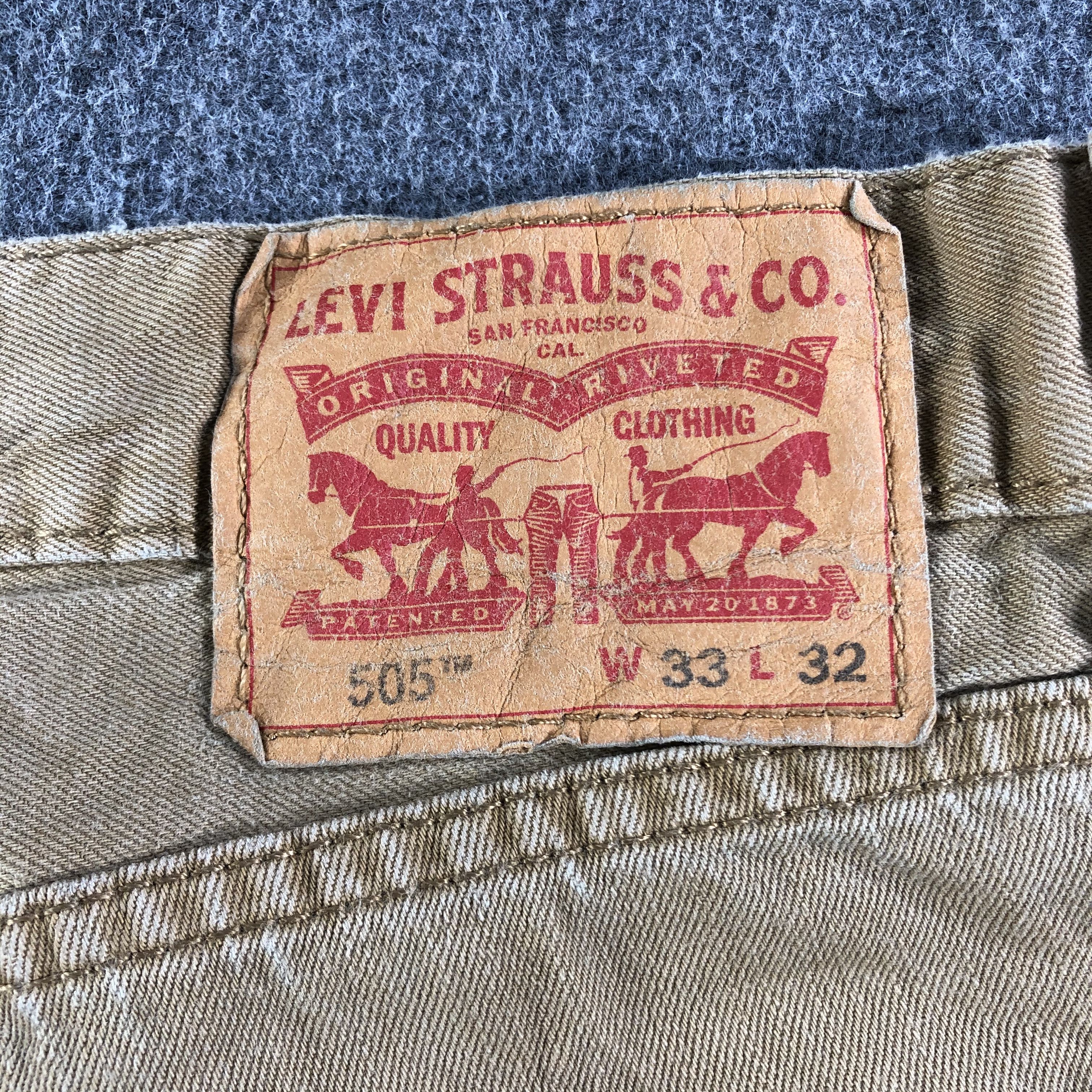 Levi's Vintage Levis 505 Jeans-J3044 Size US 33 - 5 Thumbnail