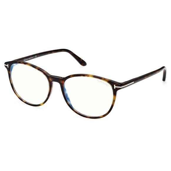 image of NWT Tom Ford Ft5810-B-052-53 53Mm Glasses in Brown, Men's