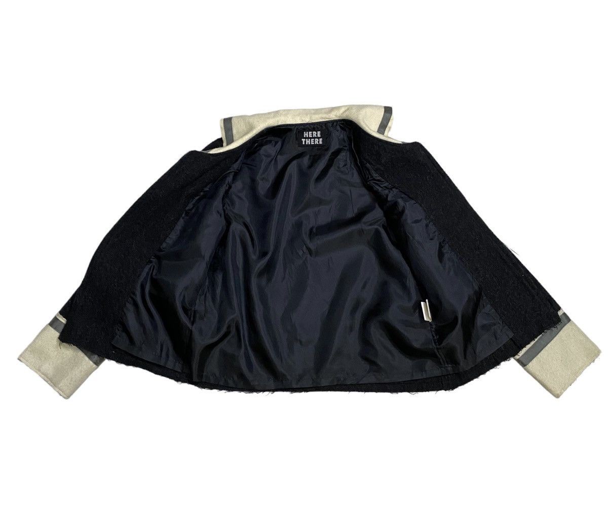 Designer HERE THERE WOOL CROPPED ZIPPER JACKET Size US S / EU 44-46 / 1 - 7 Thumbnail