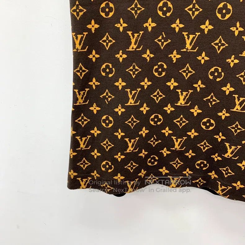 Louis Vuitton Louis Vuitton Black logo cotton crewneck short sleeve T-sh Size US S / EU 44-46 / 1 - 4 Thumbnail