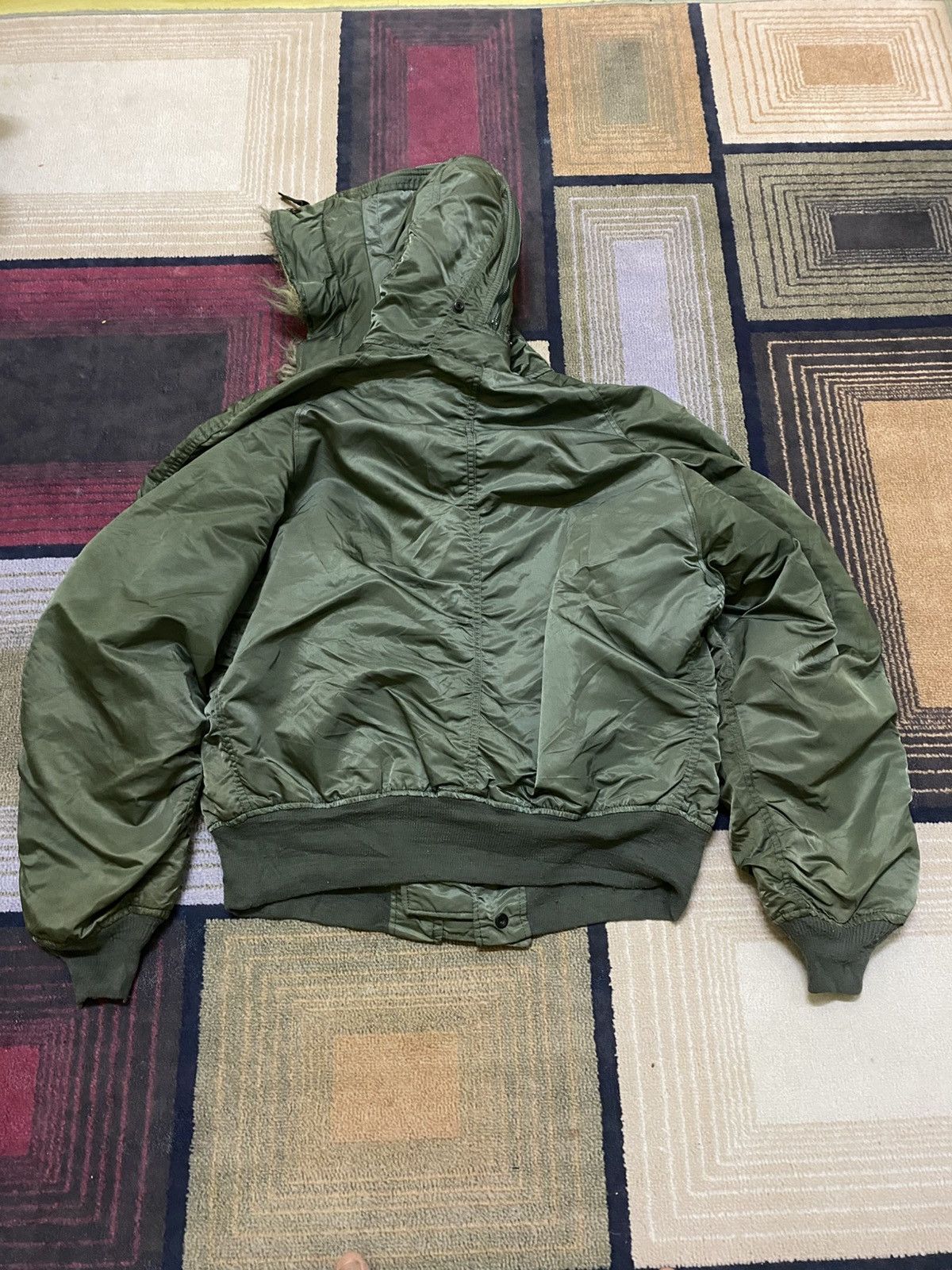 Alpha Industries VINTAGE N-28 JACKET APHA INDSUSTRIES ATTACHED HOODIES Size US L / EU 52-54 / 3 - 4 Thumbnail