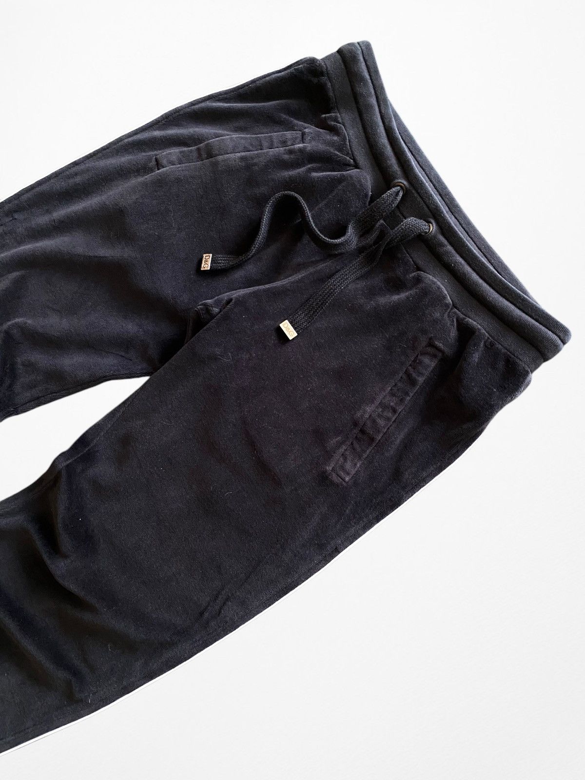 Dolce & Gabbana Dolce&Gabbana Vintage Velour track sweatpants Size 27" / US 4 / IT 40 - 4 Thumbnail