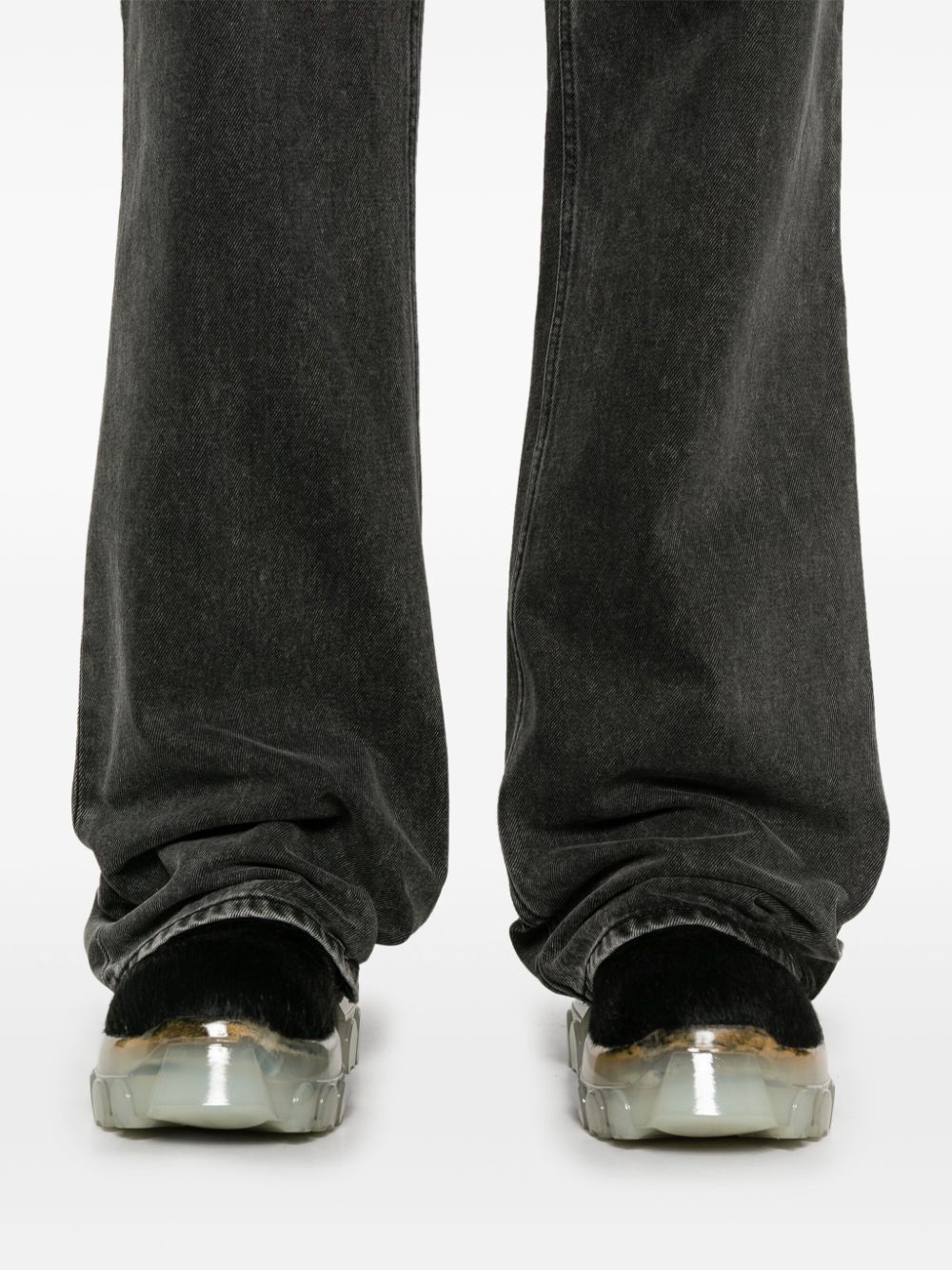Alexander McQueen o1s22i1n0925 Low-Waisted Baggy Jeans in Black Size US 32 / EU 48 - 5 Thumbnail