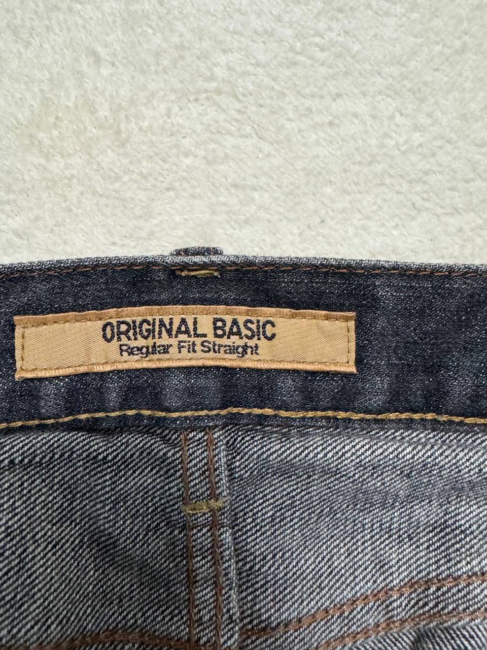 Other INSANE 90s Vintage Uniqlo Mudwash Regular Fit Straight Jeans Size US 32 / EU 48 - 10 Thumbnail