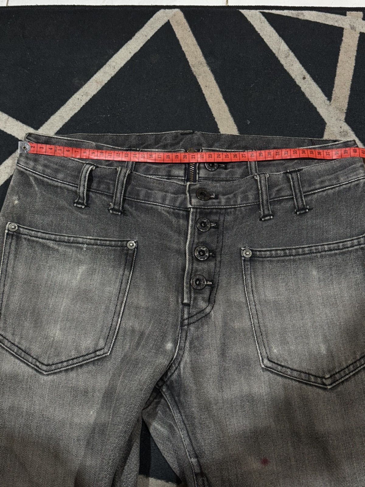 PPFM PPFM Double Waist Flared Denim Size US 30 / EU 46 - 13 Thumbnail