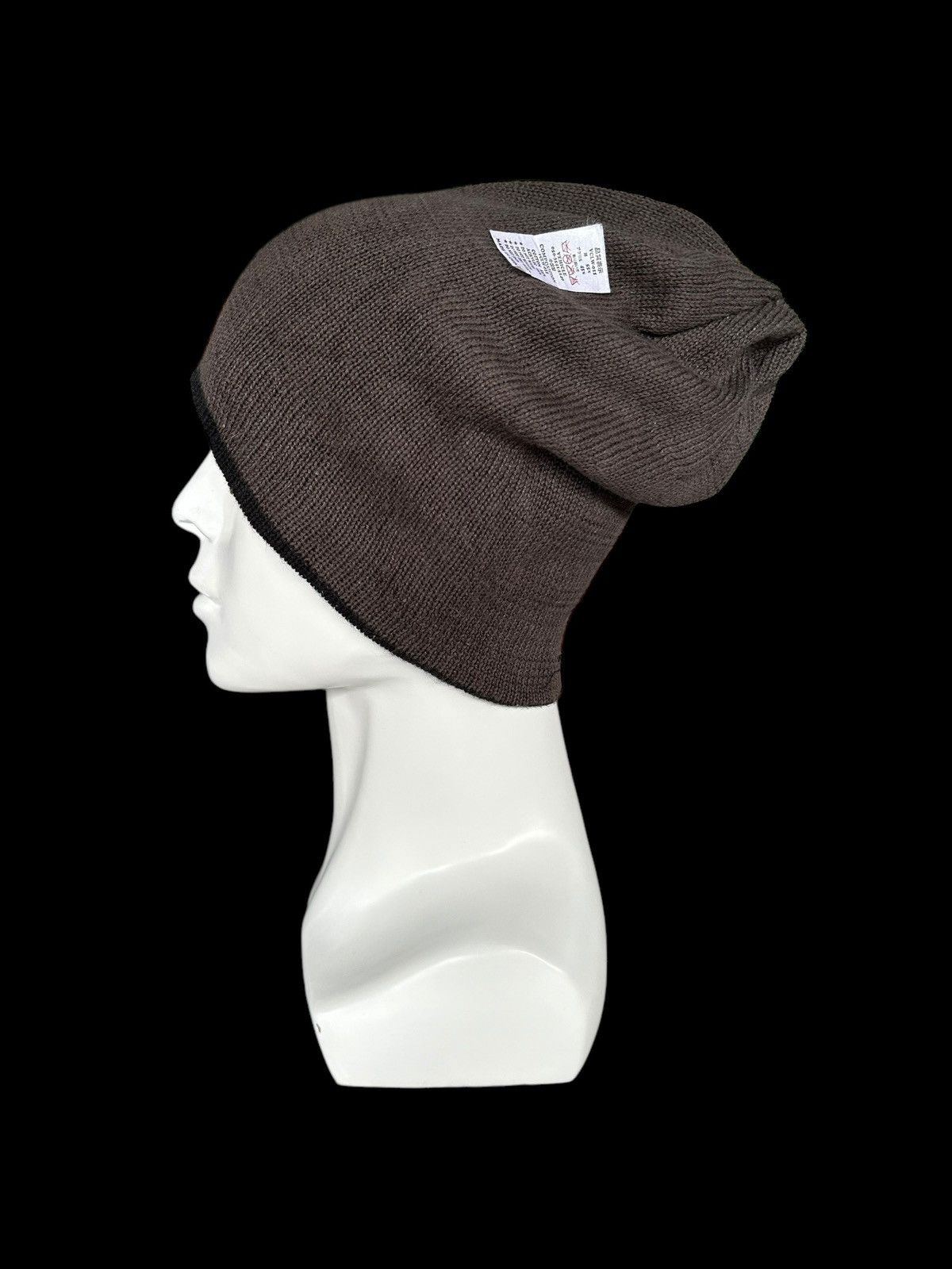 Japanese Brand × Kapital × Vintage Japanese Brand Punk Bondage style Reversible Beanie Hats🎌☠️ Size ONE SIZE - 4 Thumbnail