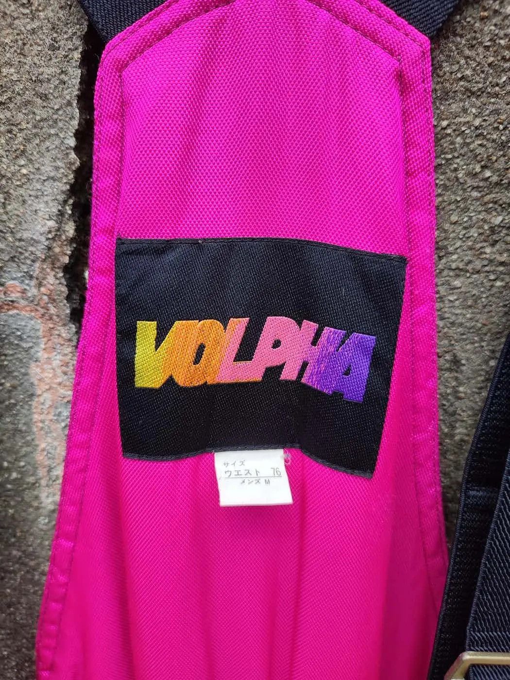 Vintage Volpha Vintage 90s Neon Purple Ski Overalls Retro Snow Pants Size US 31 - 11 Thumbnail