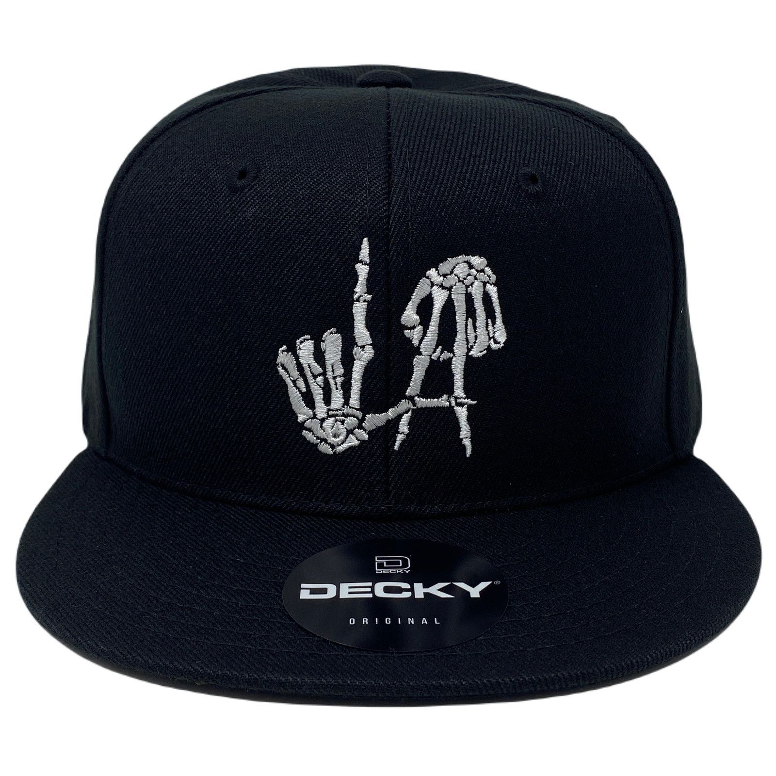 Other Los Angeles Bones Snapback Hat All Black Size ONE SIZE - 3 Thumbnail