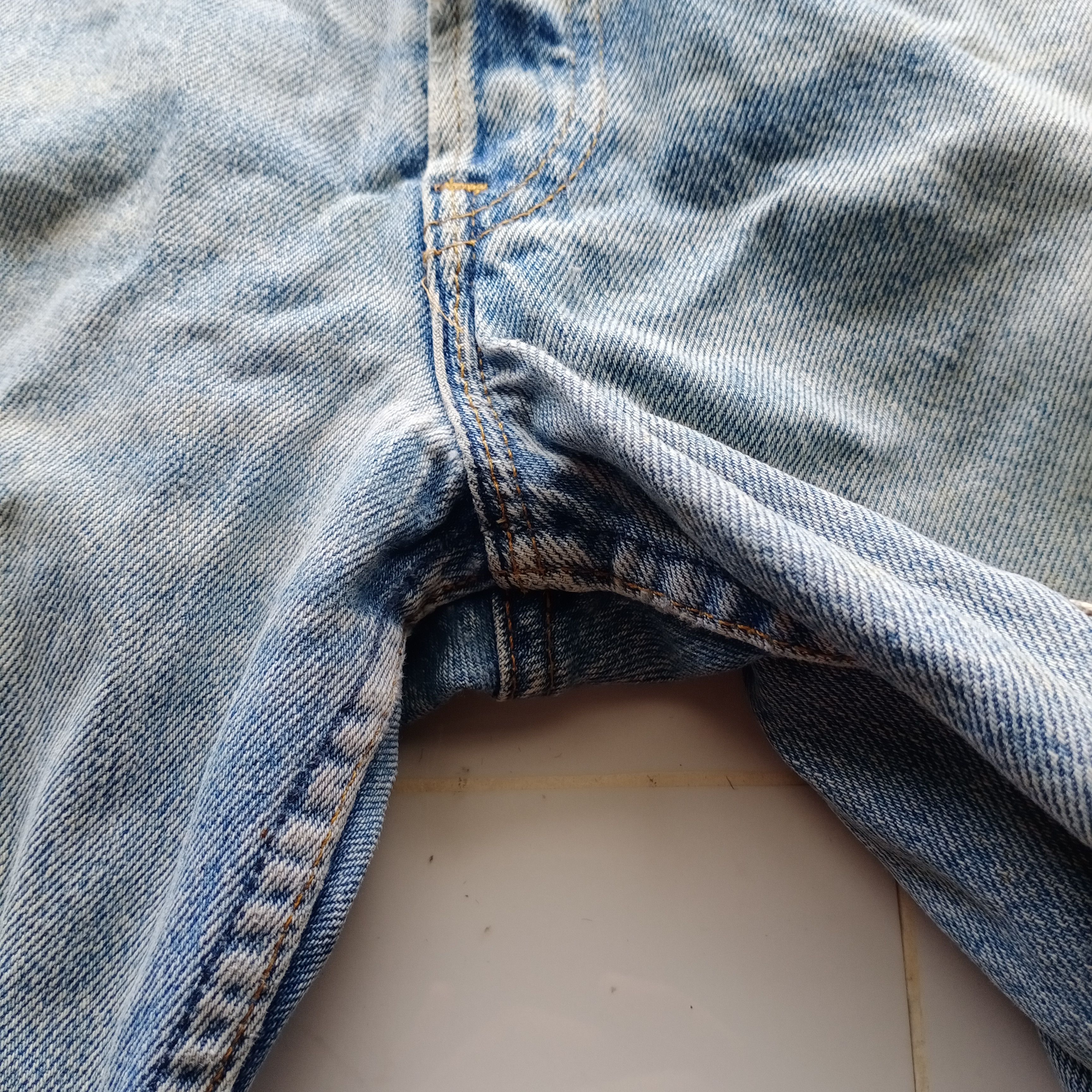 Levi's Vintage Clothing Vintage 80s 90s Levis 501 USA cut off distressed jeans Size US 34 / EU 50 - 9 Thumbnail