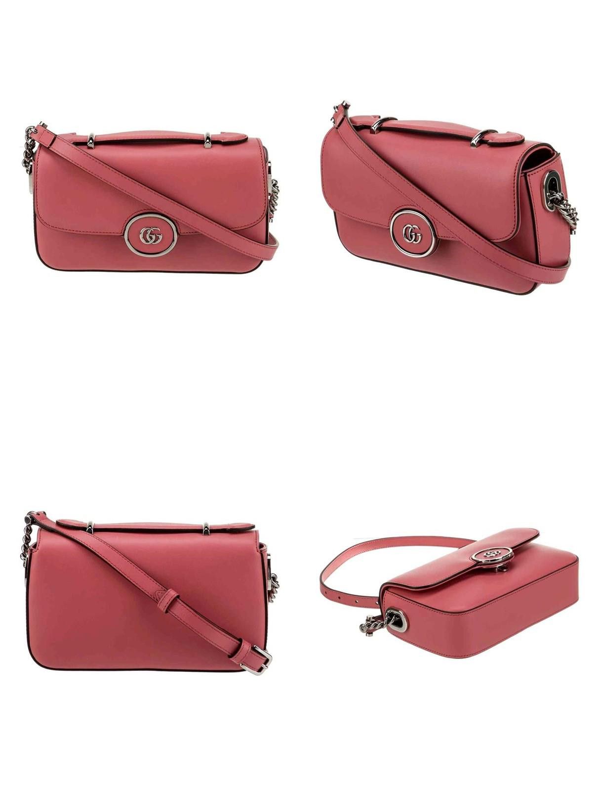 Gucci $2980 Gucci Senna Calfskin Petite GG Top Handle Shoulder Bag Size ONE SIZE - 2 Thumbnail