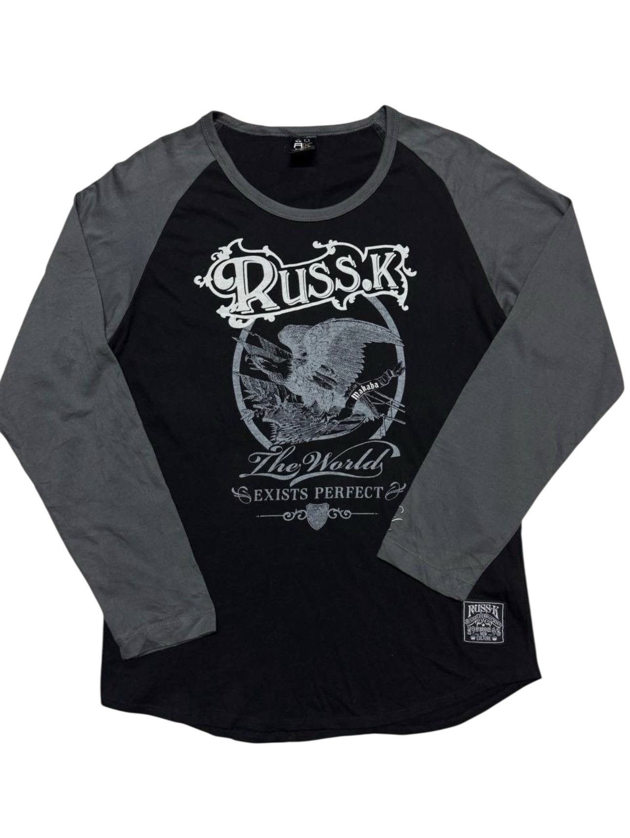 Vintage Russ.K Makaha Punk The World Seditionaries Tshirt