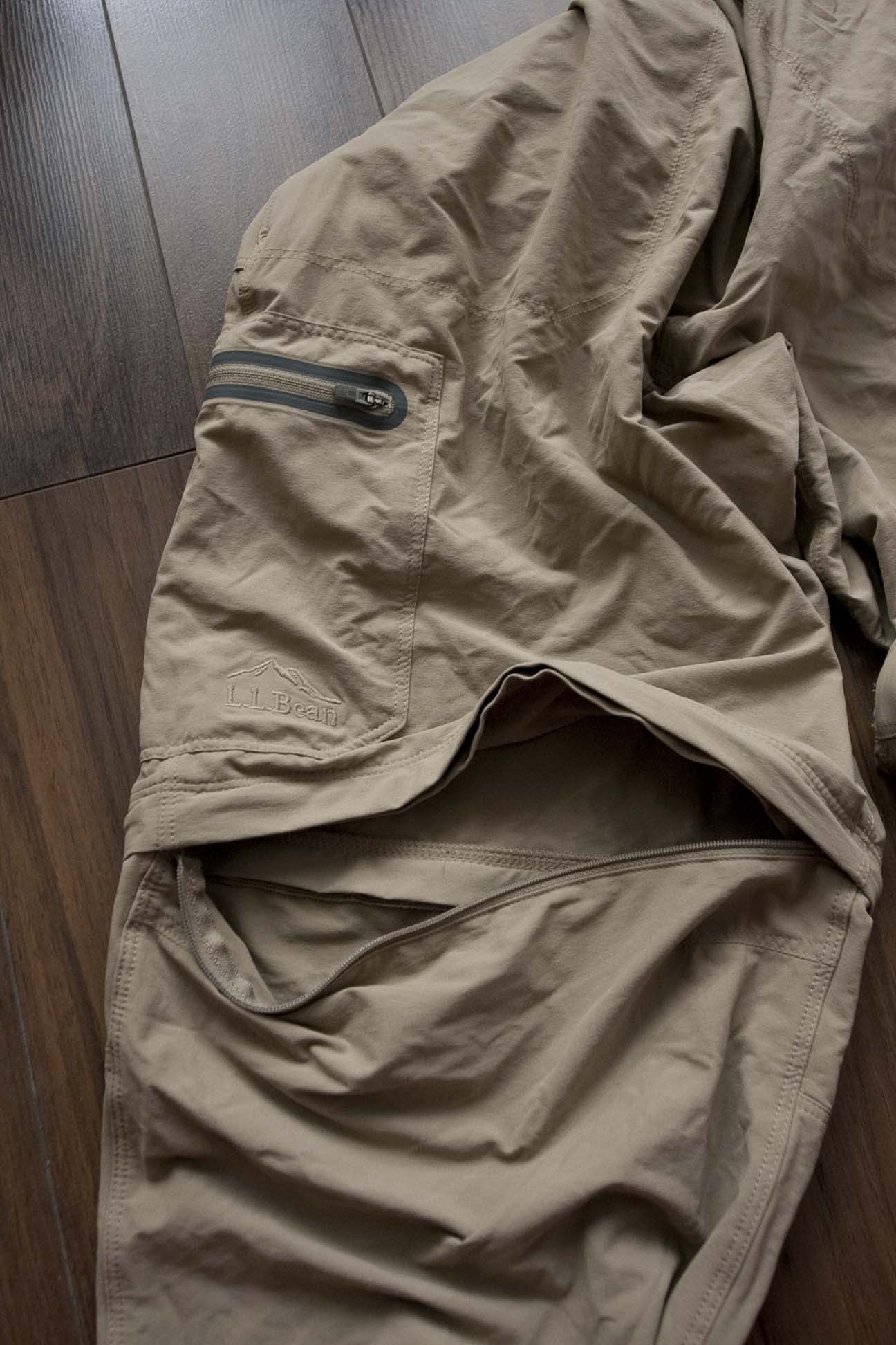 L.L. Bean LL Bean Pants Convertible Shorts Cargo Size 37x30.5 Size US 37 - 3 Thumbnail