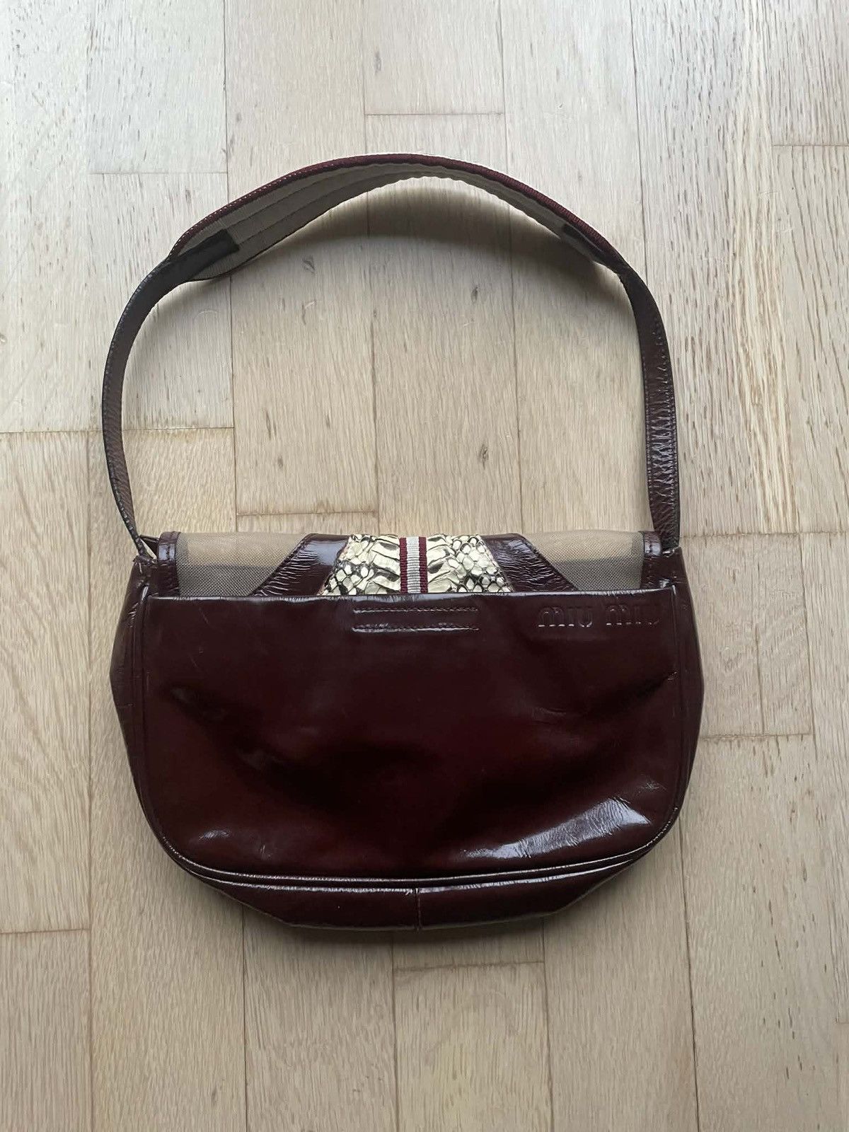 Miu Miu Very rare vintage bag Miu Miu grail item Last droppll Size ONE SIZE - 7 Thumbnail