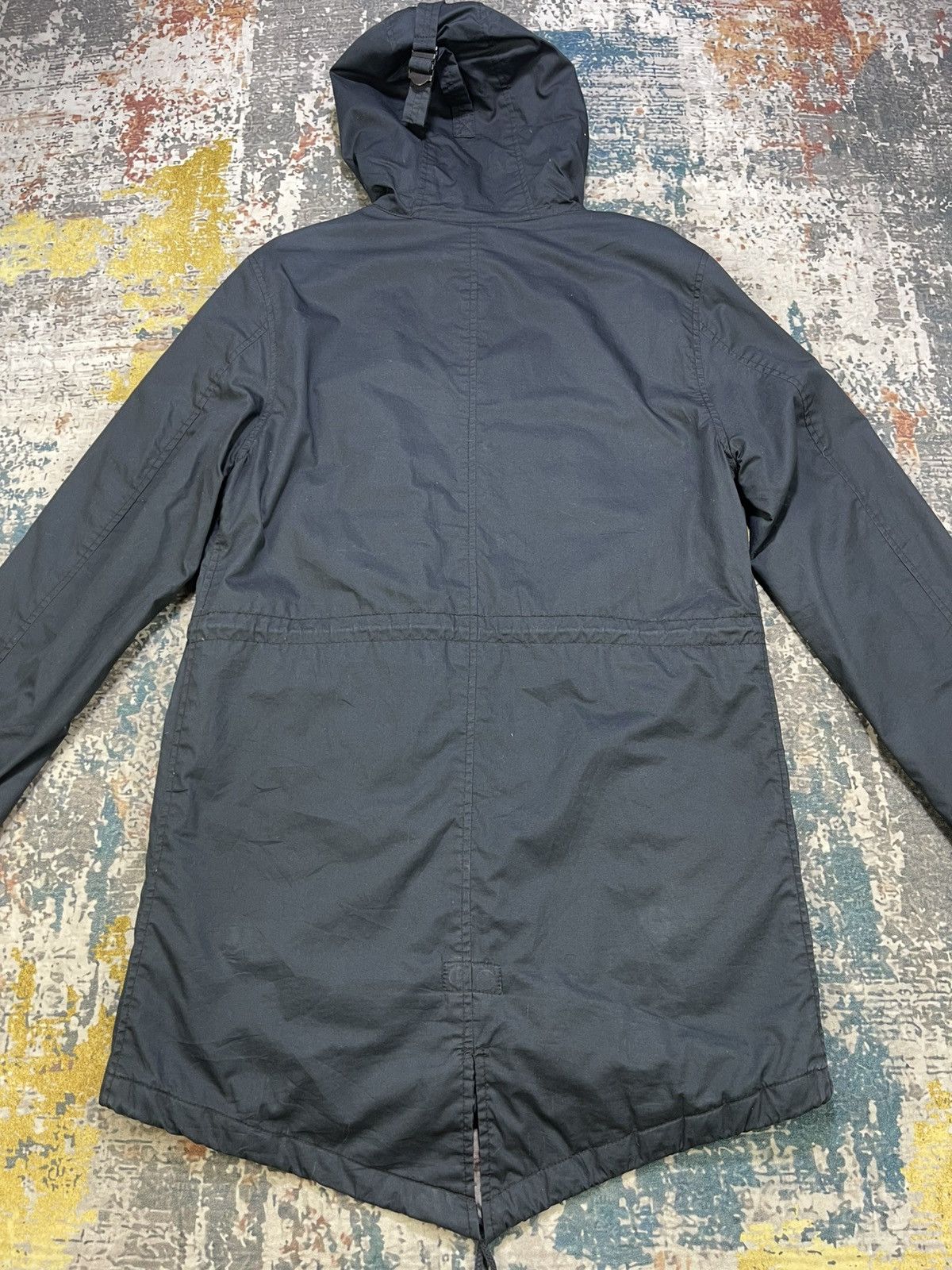 Gap GAP Military Navy Blue Fishtail Parka Jacket Size US S / EU 44-46 / 1 - 5 Thumbnail