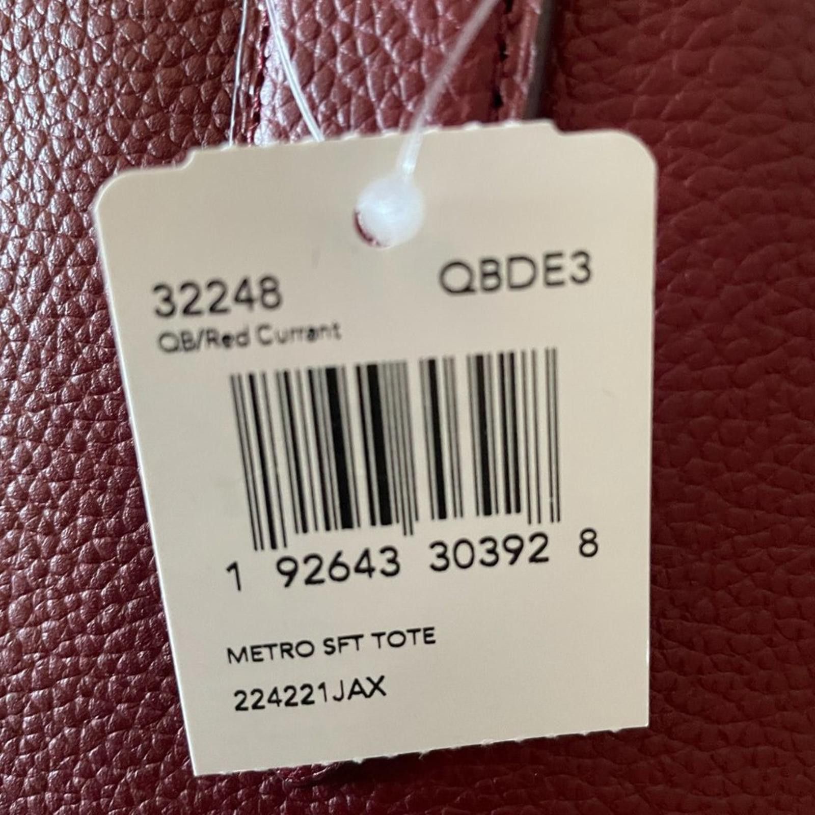Coach NWT coach Metropolitan Soft Tote 32248 Size ONE SIZE - 5 Thumbnail