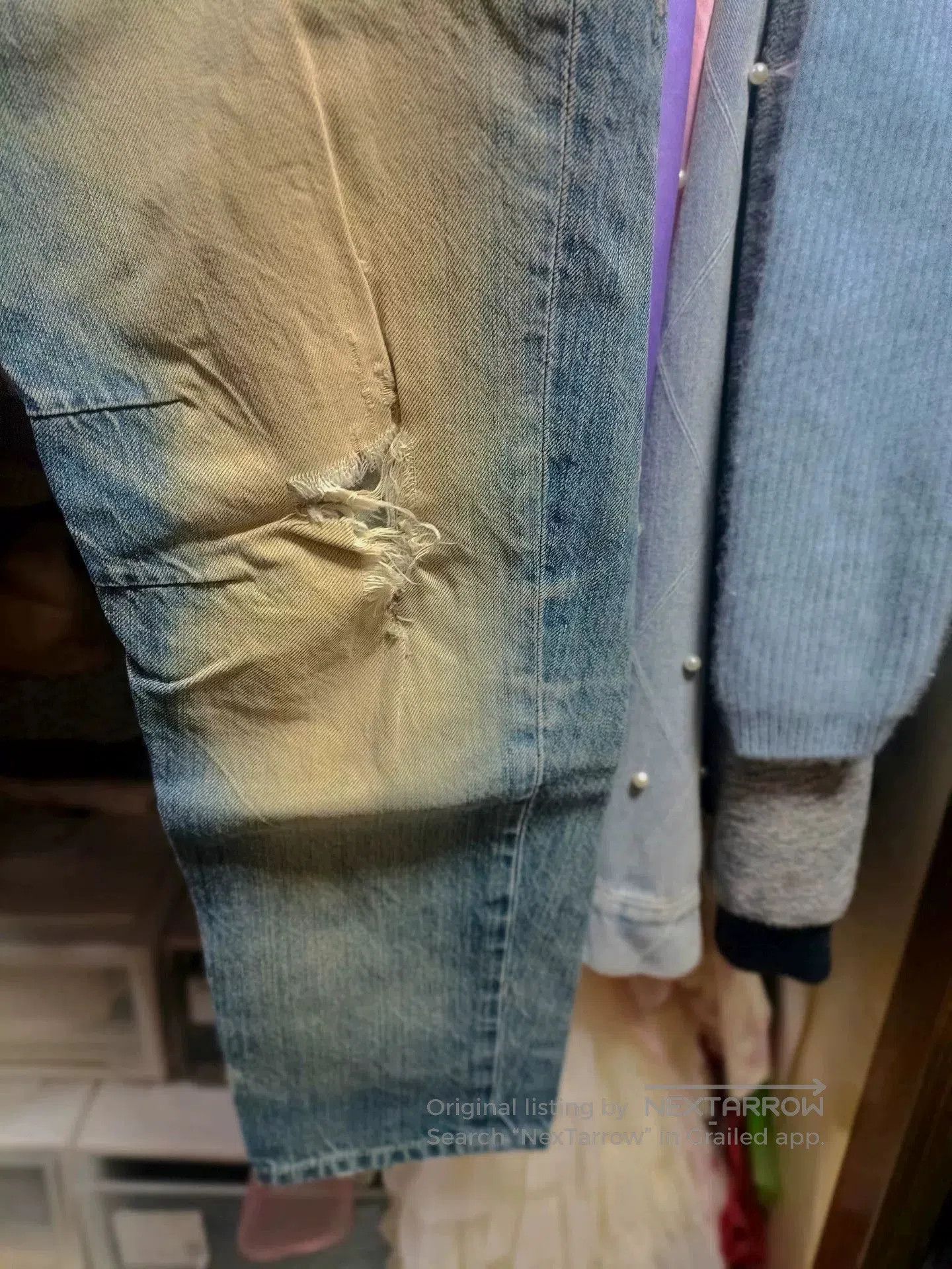 Diesel Diesel Narrot 816K Aaron Kwok Jeans. Size US 29 - 6 Thumbnail