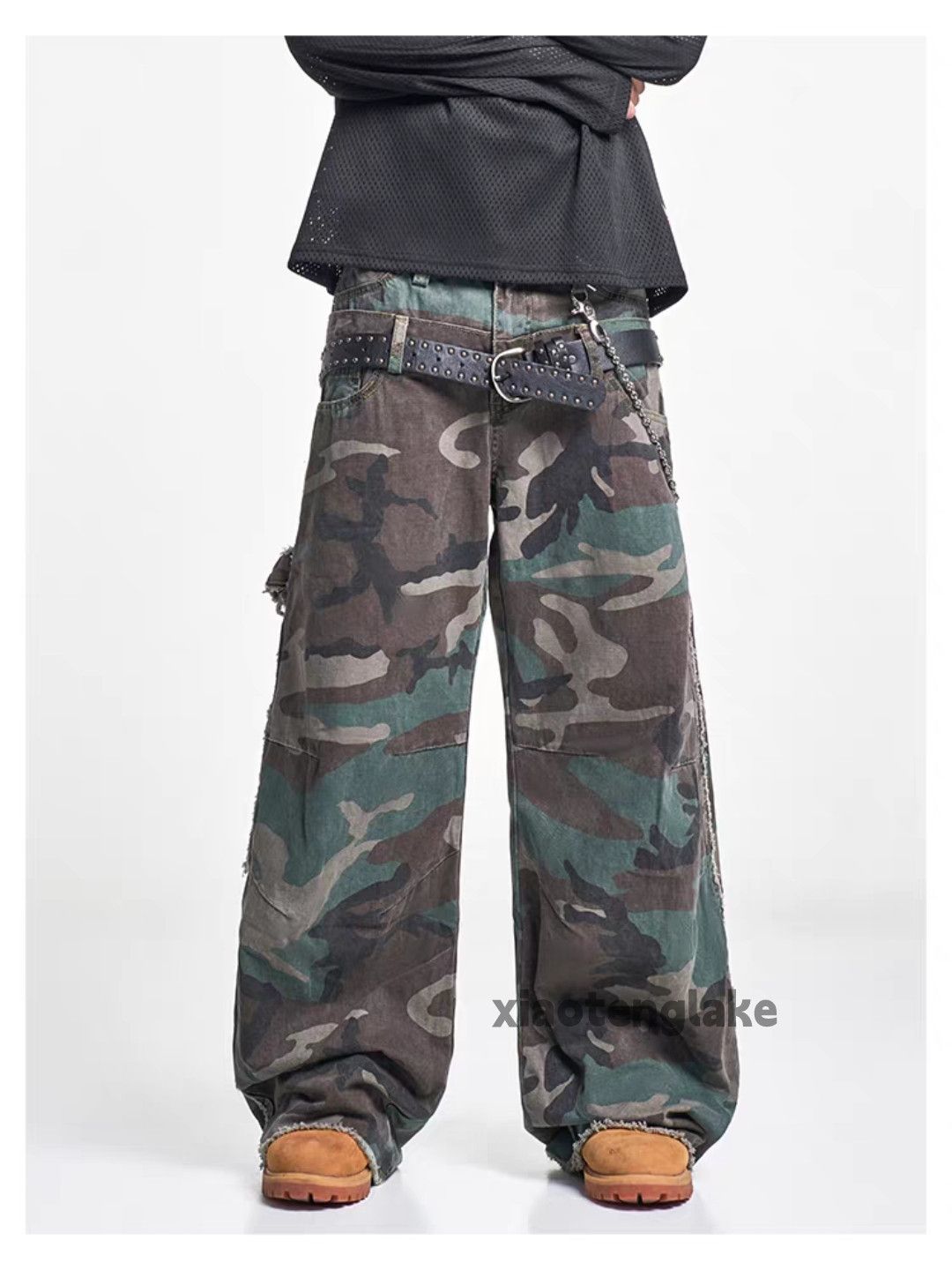 Jean ltx vintage loose baggy skate hiphop carpenter pants Size US 32 / EU 48 - 2 Thumbnail