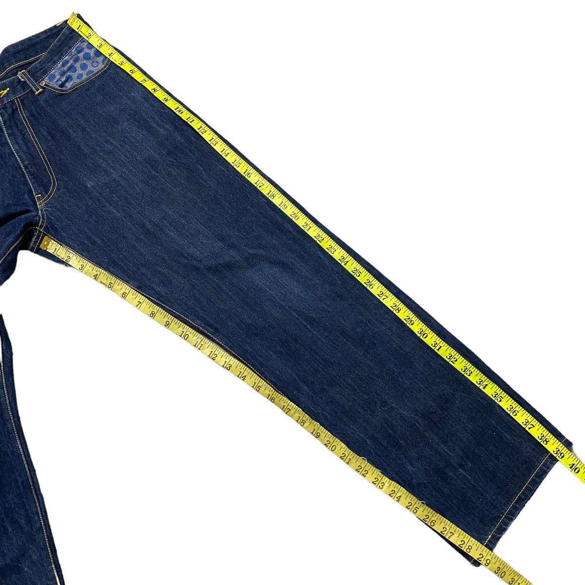 Stussy Vintage Y2K Stussy Logo Pocket Denim Jeans Size US 30 / EU 46 - 24 Thumbnail