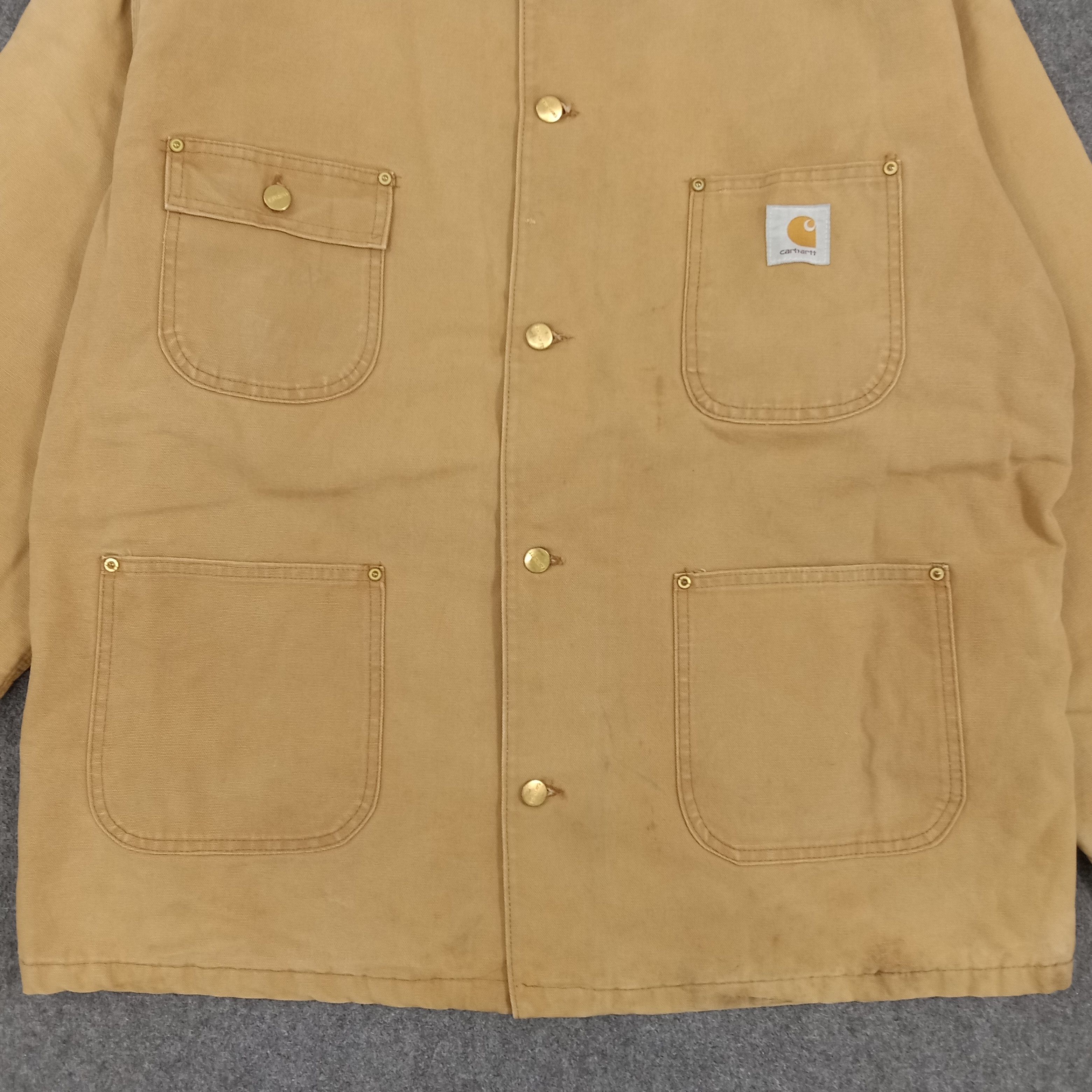 Carhartt × Vintage Carhartt American Workwear Heavy Jacket Size US L / EU 52-54 / 3 - 2 Thumbnail