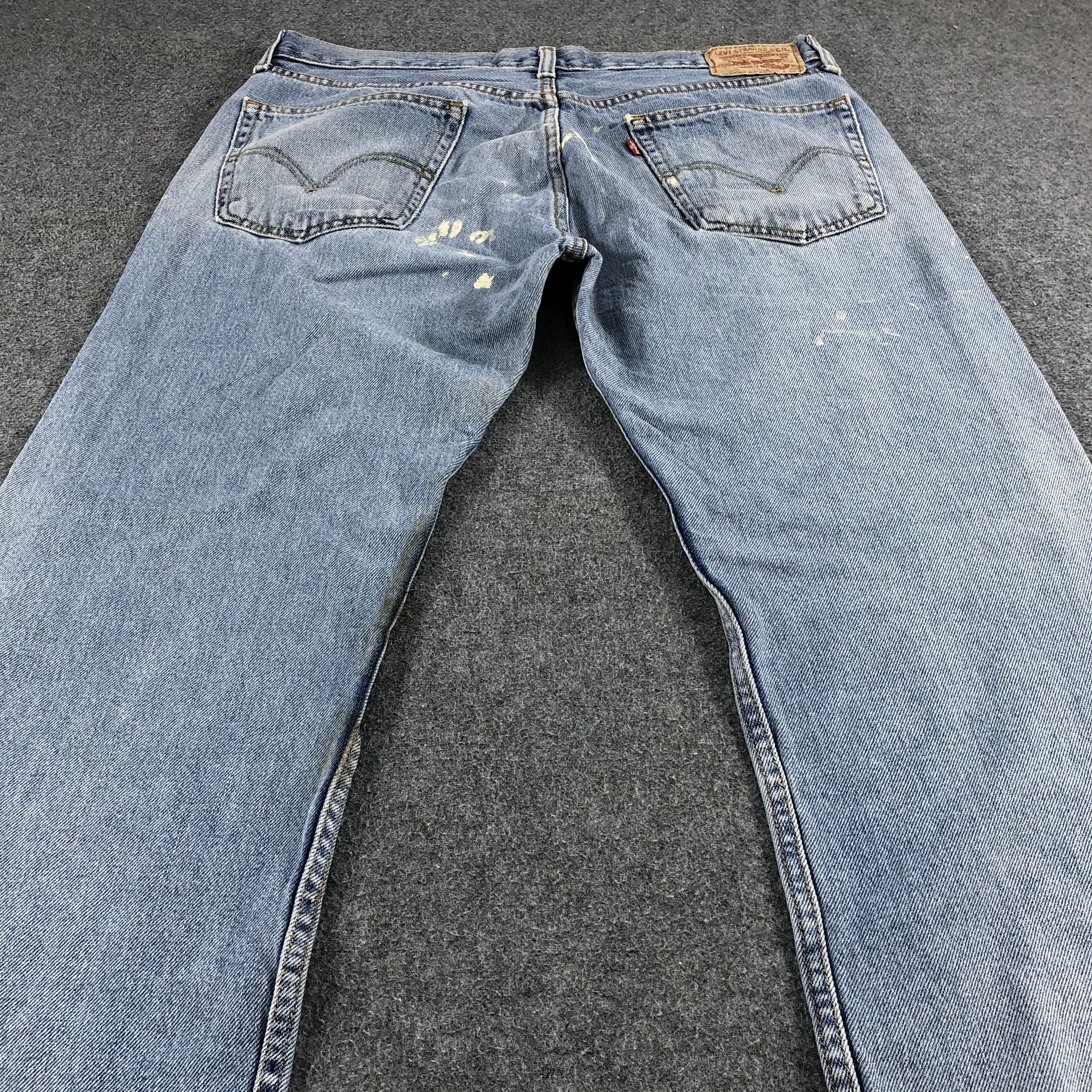 Levi's Light Wash Vintage Levis 505 Jeans-J1179 Size US 37 - 4 Thumbnail