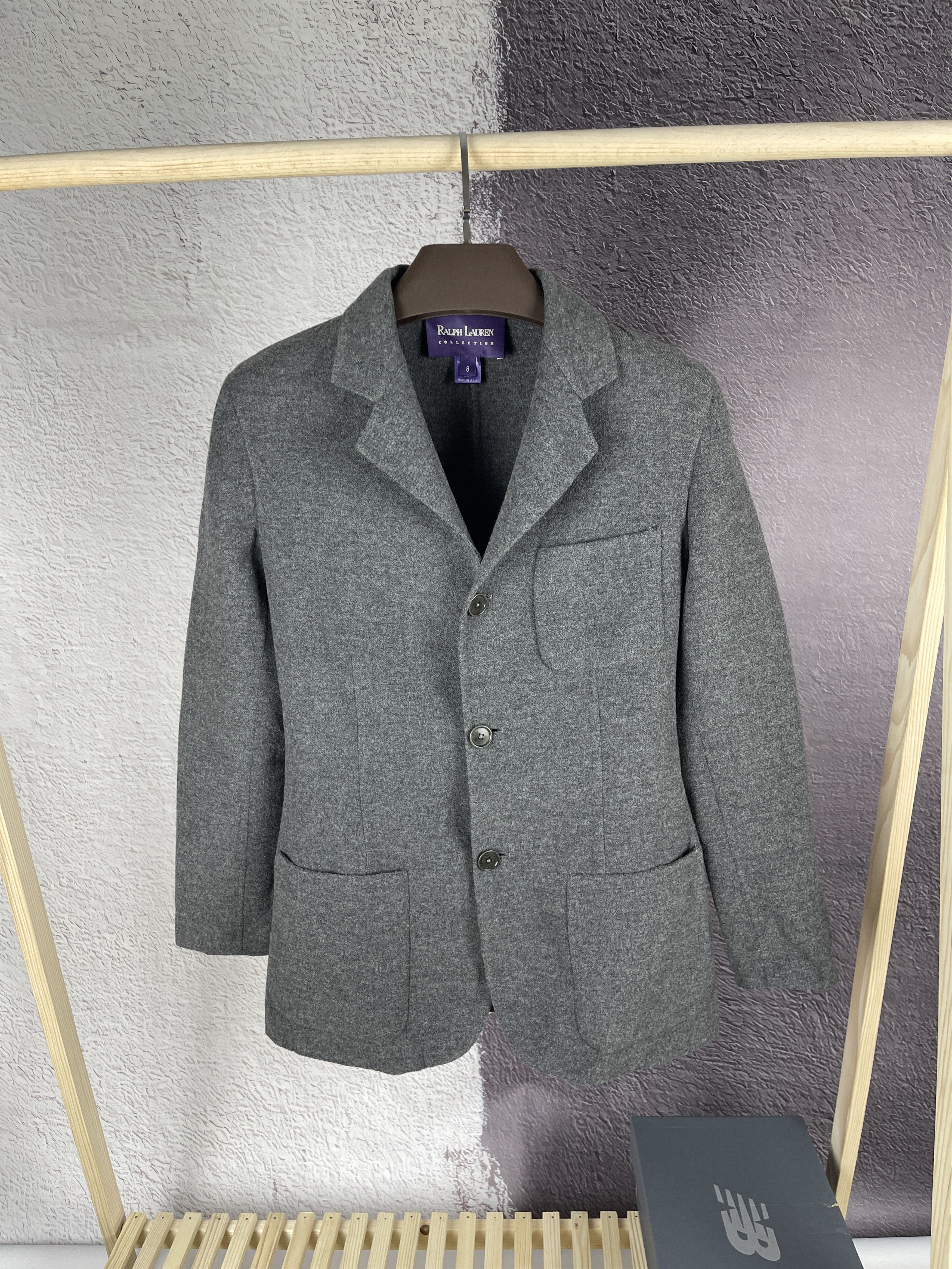Ralph Lauren Ralph Lauren Purple label collection cashmere knitted blazer Size M / US 6-8 / IT 42-44 - 1 Thumbnail