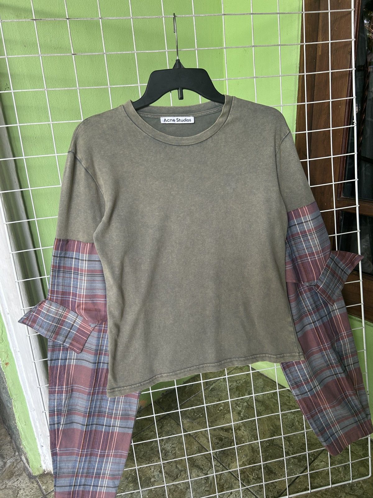 Acne Studios Acne Studios Constructed flannel sleeves Size US M / EU 48-50 / 2 - 2 Thumbnail