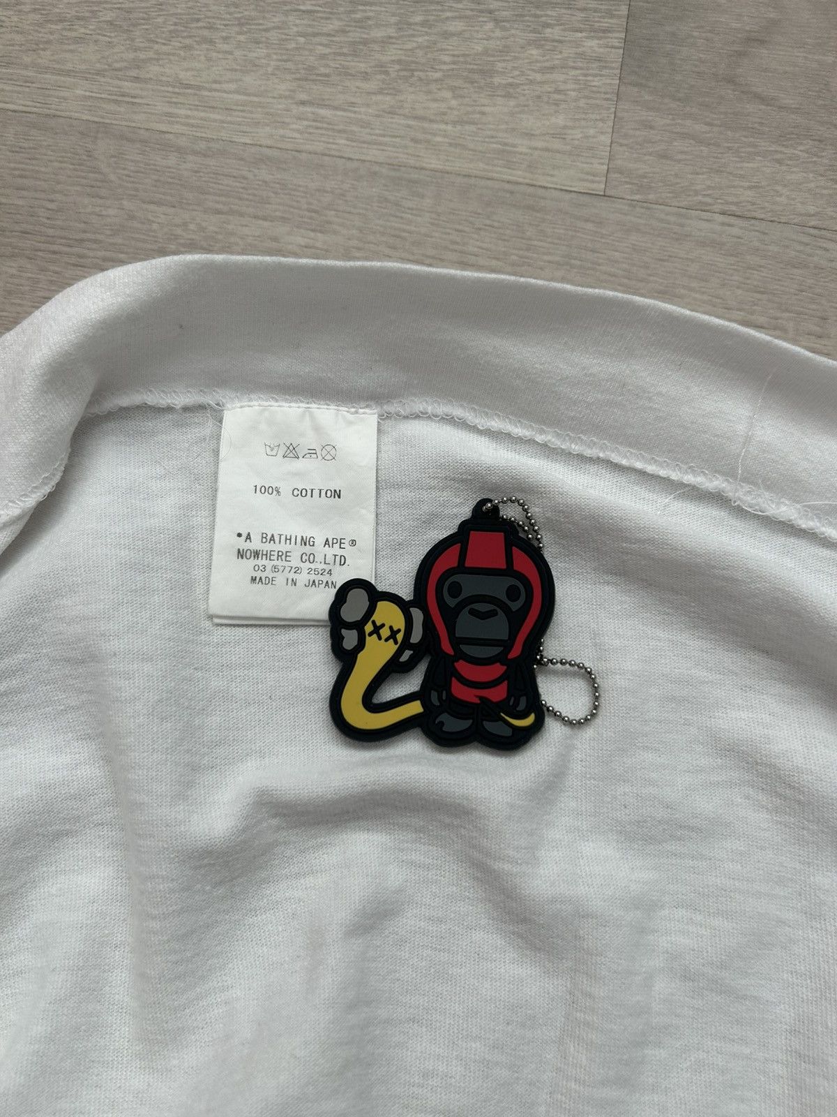 Bape × Kaws 2006 Bape x Kaws Ringer Long Sleeve Tee Size US L / EU 52-54 / 3 - 7 Thumbnail
