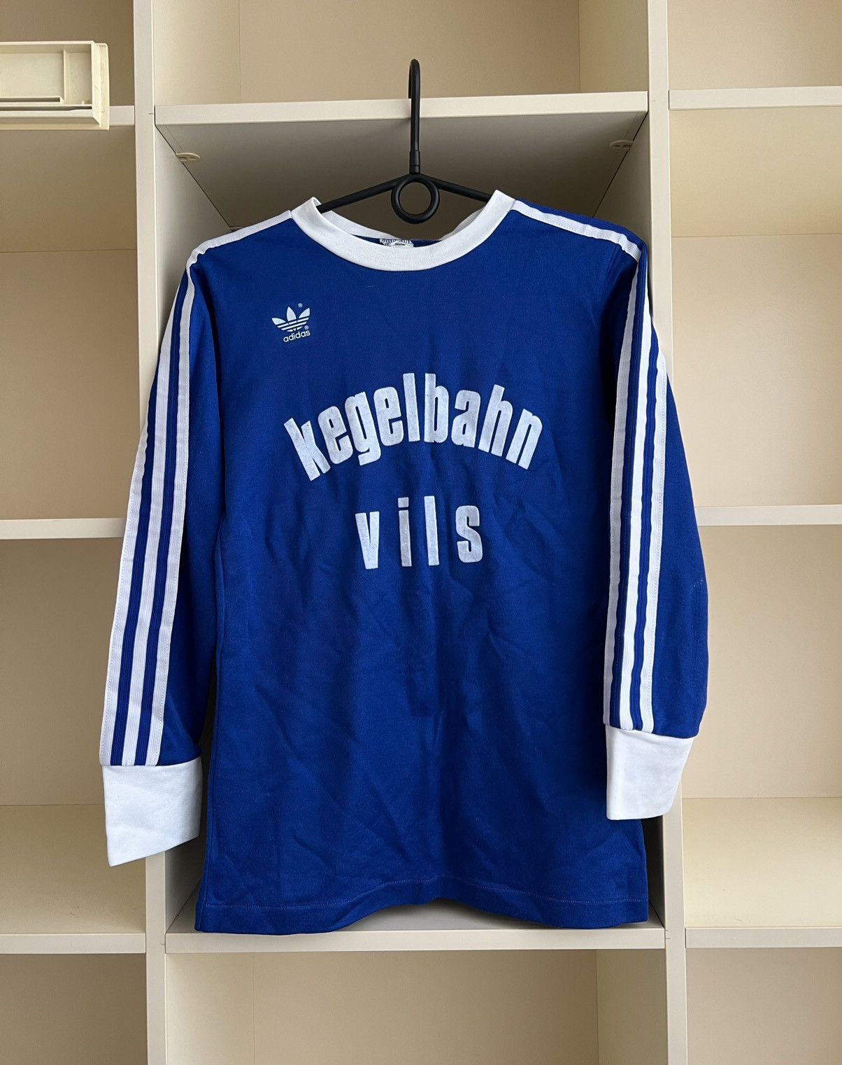 Adidas Vintage 80s Adidas Erima Long Sleeve Mede in West Germany Size US S / EU 44-46 / 1 - 1 Thumbnail