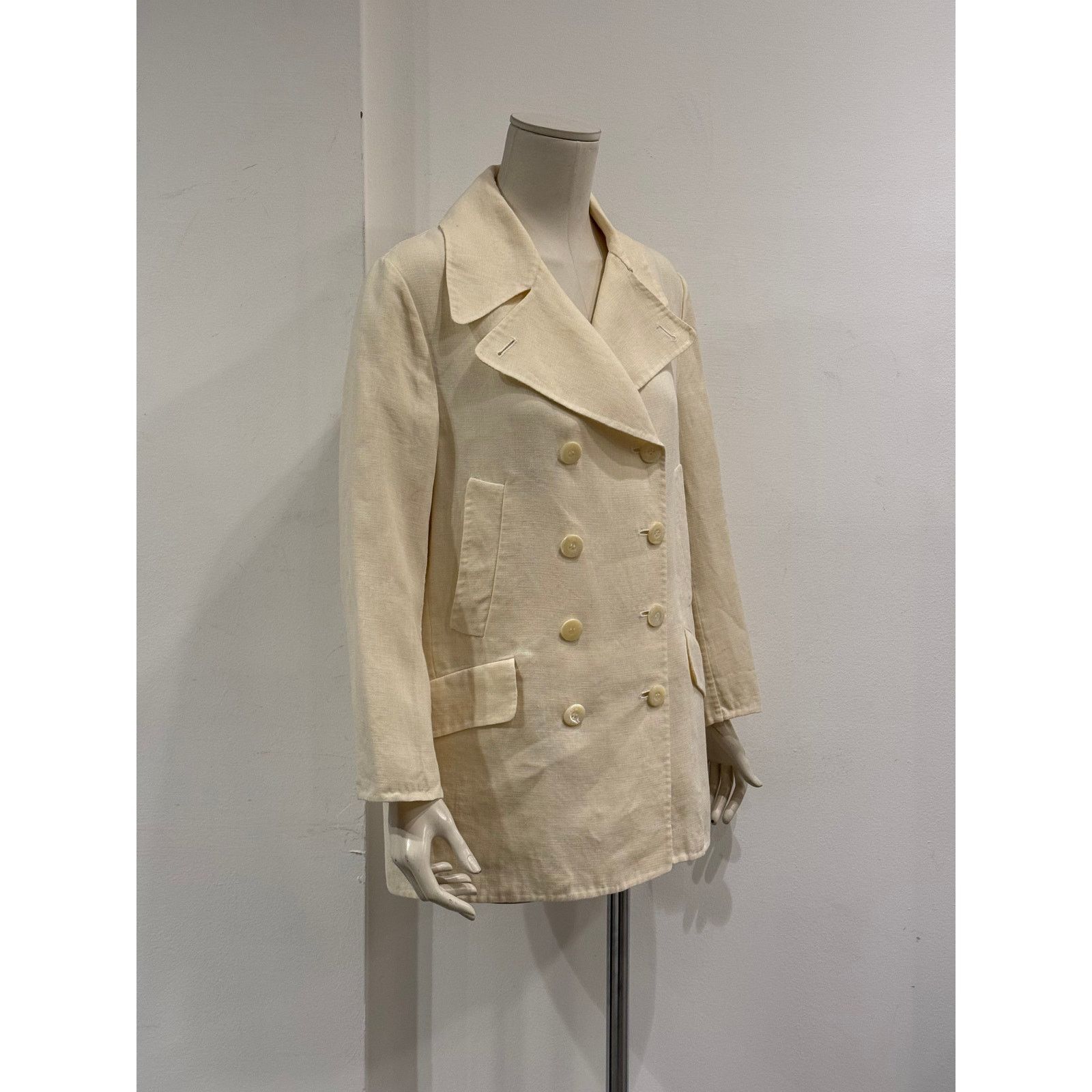 Gucci 1996 Gucci by Tom Ford caban linen coat Size M / US 6-8 / IT 42-44 - 3 Thumbnail