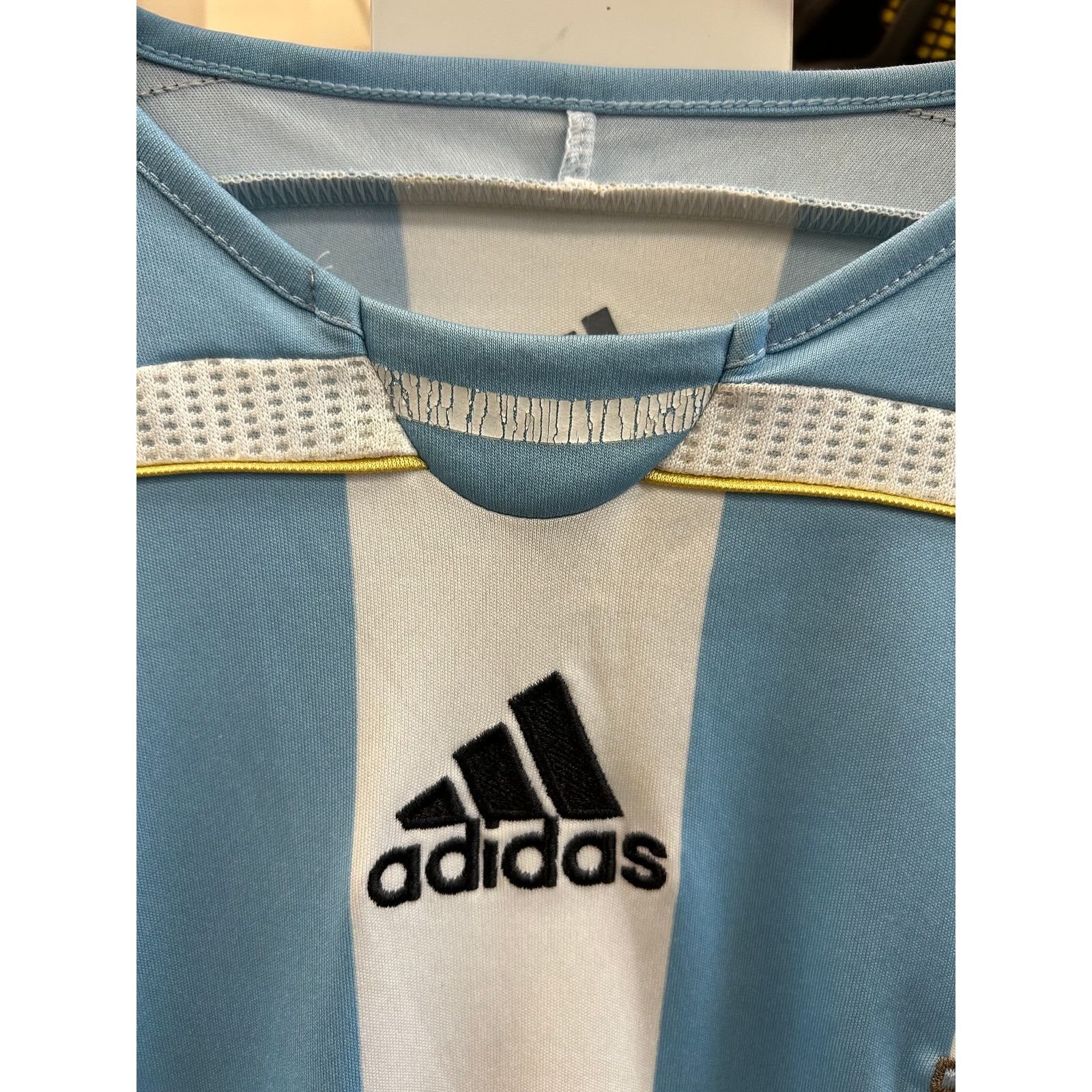 Adidas vintage Argentina National Team 2006 World Cup jersey M Size US M / EU 48-50 / 2 - 8 Thumbnail