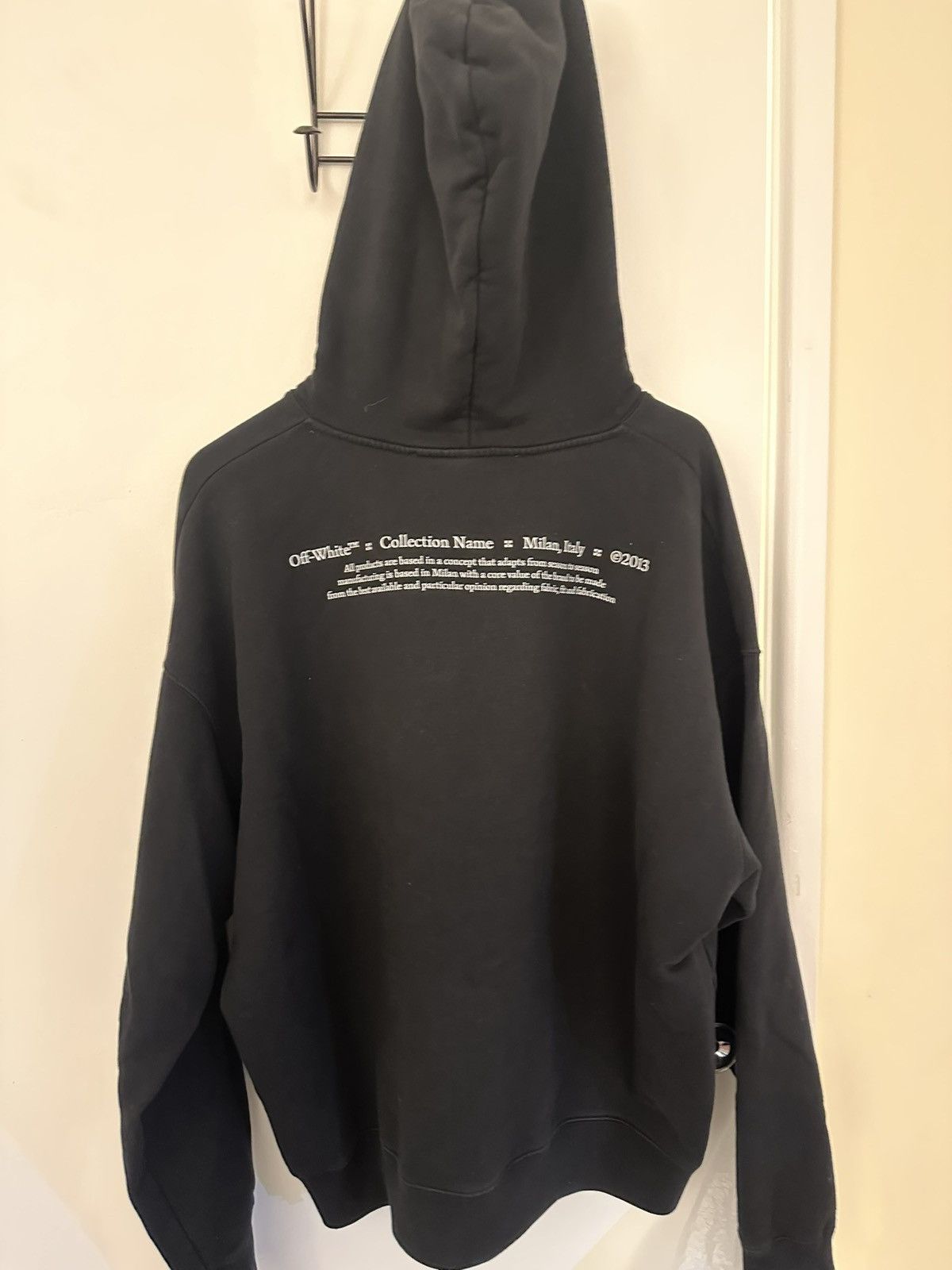 Off-White Off-White Caravaggio Boy Skate Hoodie Size US XL / EU 56 / 4 - 2 Thumbnail
