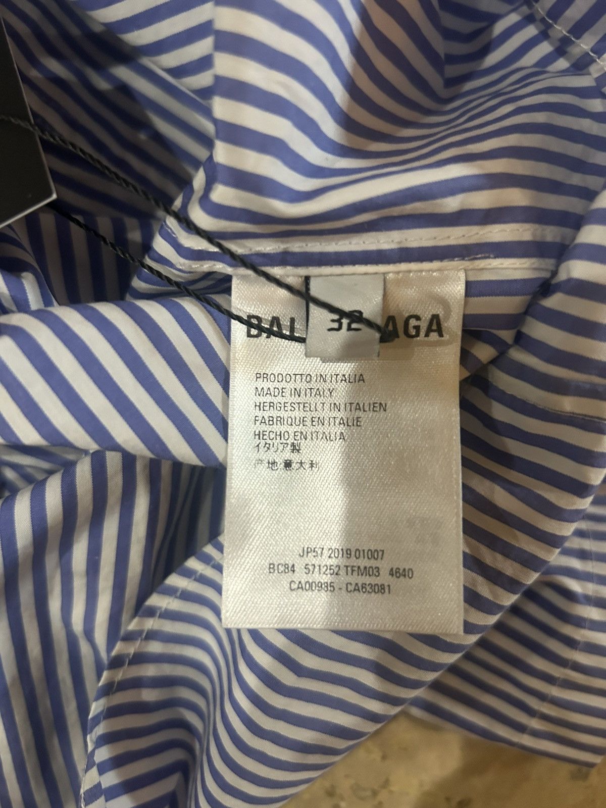Balenciaga Balenciaga Striped Button Up Size US L / EU 52-54 / 3 - 3 Thumbnail
