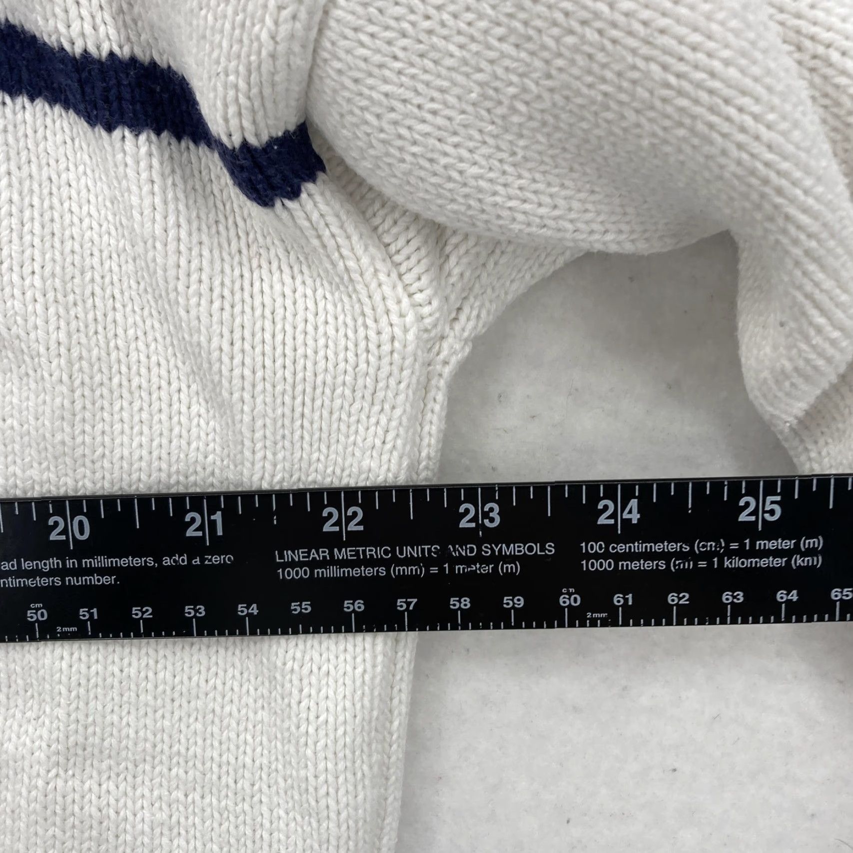 Vintage VINTAGE John Ashford Tennis Sweater Mens Large White Crewneck Cotton Grid 90s Size US L / EU 52-54 / 3 - 6 Thumbnail