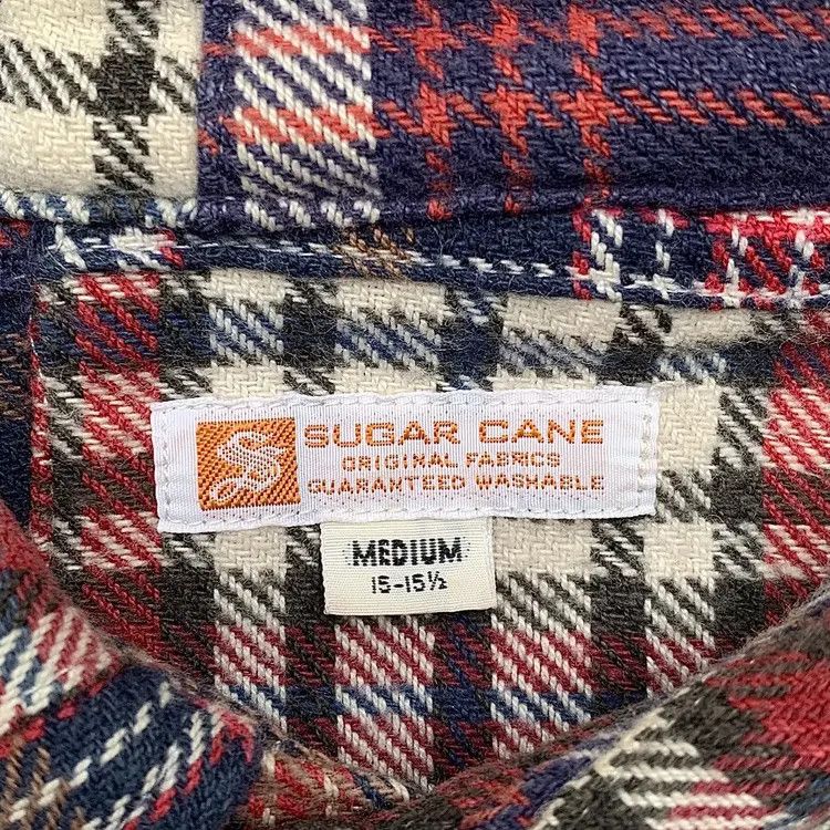 Sugar Cane Sugar Cane Patcwork Plaid Flannel Size US M / EU 48-50 / 2 - 10 Thumbnail