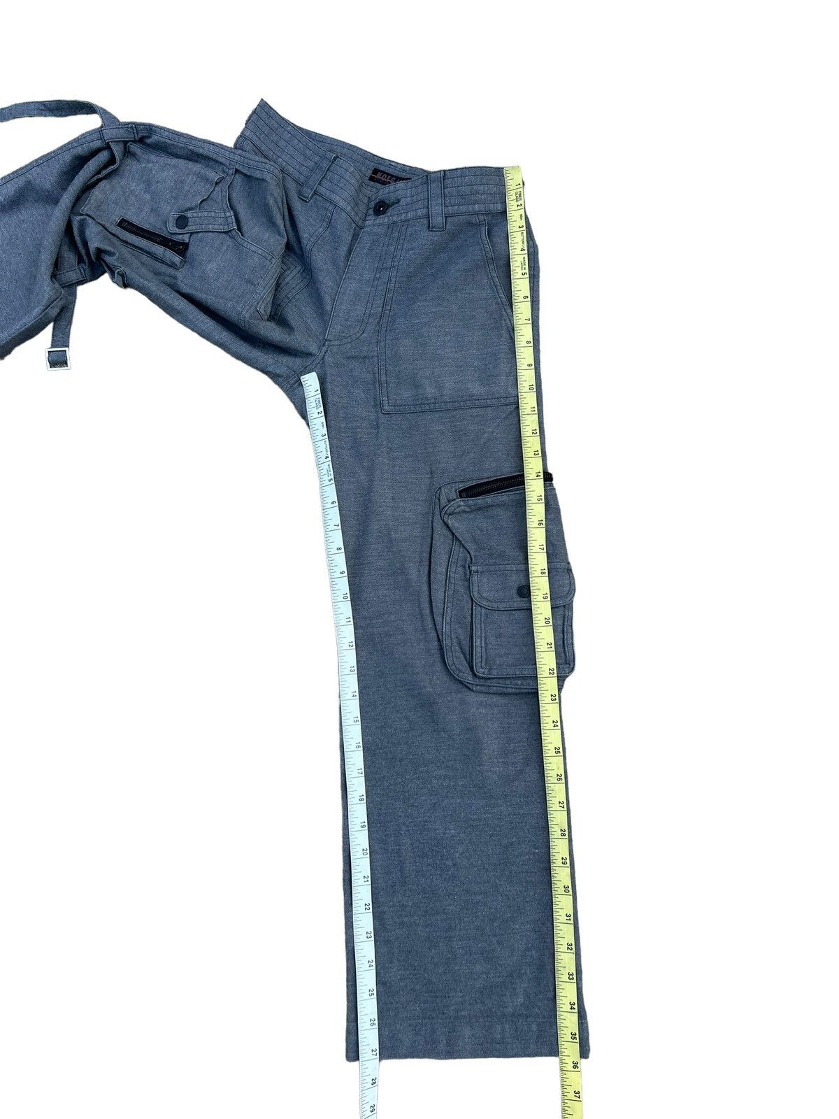 Morgan Homme Morgan Homme Japan Tactical Bondage Flare Cargo Trouser Pant Size US 29 - 5 Thumbnail