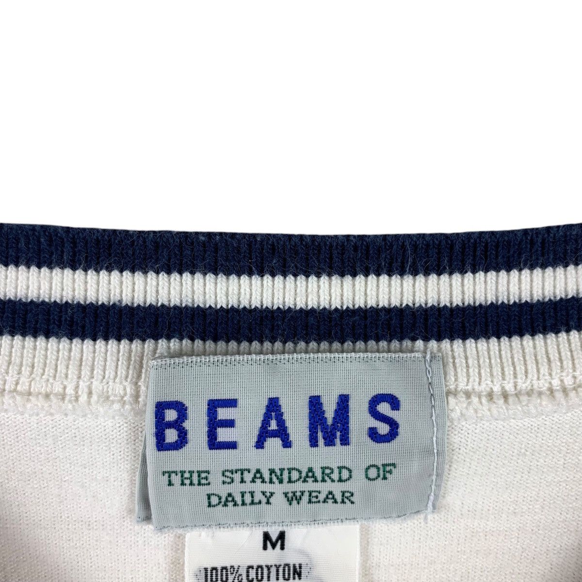 Beams Plus × Japanese Brand BEAMS japanesebrand plain ringer v neck tee Size US M / EU 48-50 / 2 - 3 Thumbnail